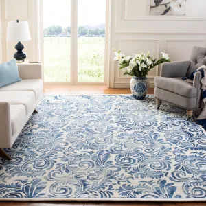 SAFAVIEH Handmade Dip Dye Kaushalya Geometric Wool Rug