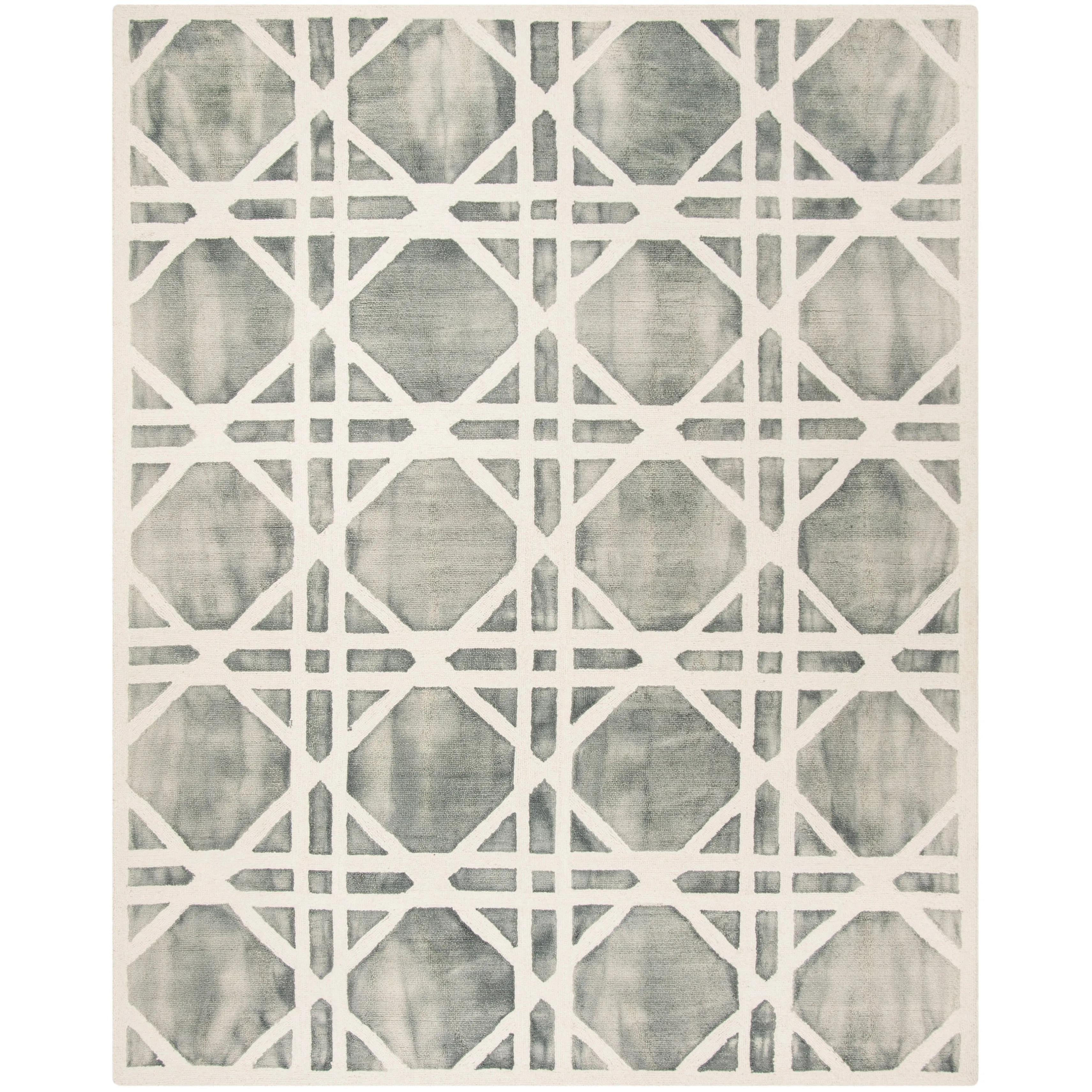 SAFAVIEH Handmade Dip Dye Oceana Geometric Wool Rug