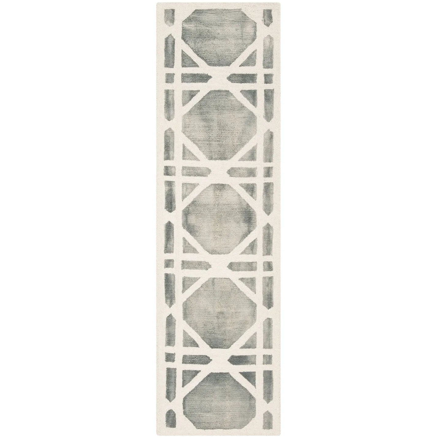 SAFAVIEH Handmade Dip Dye Oceana Geometric Wool Rug