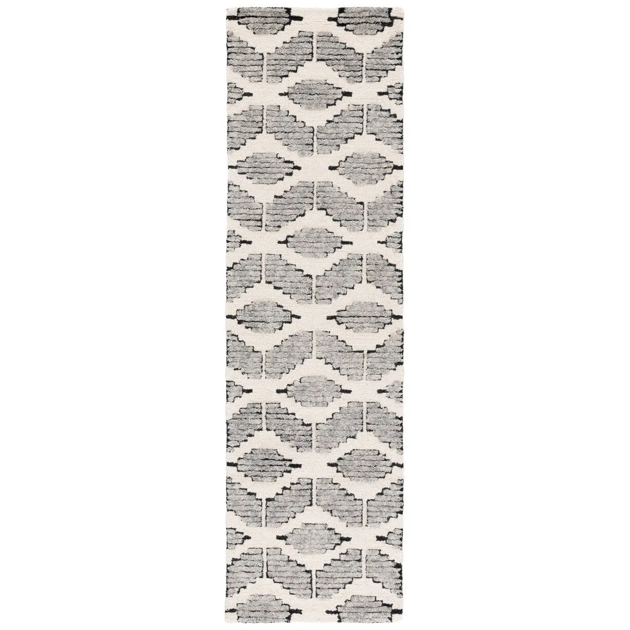 SAFAVIEH Handmade Ebony Nedka Modern Wool Rug