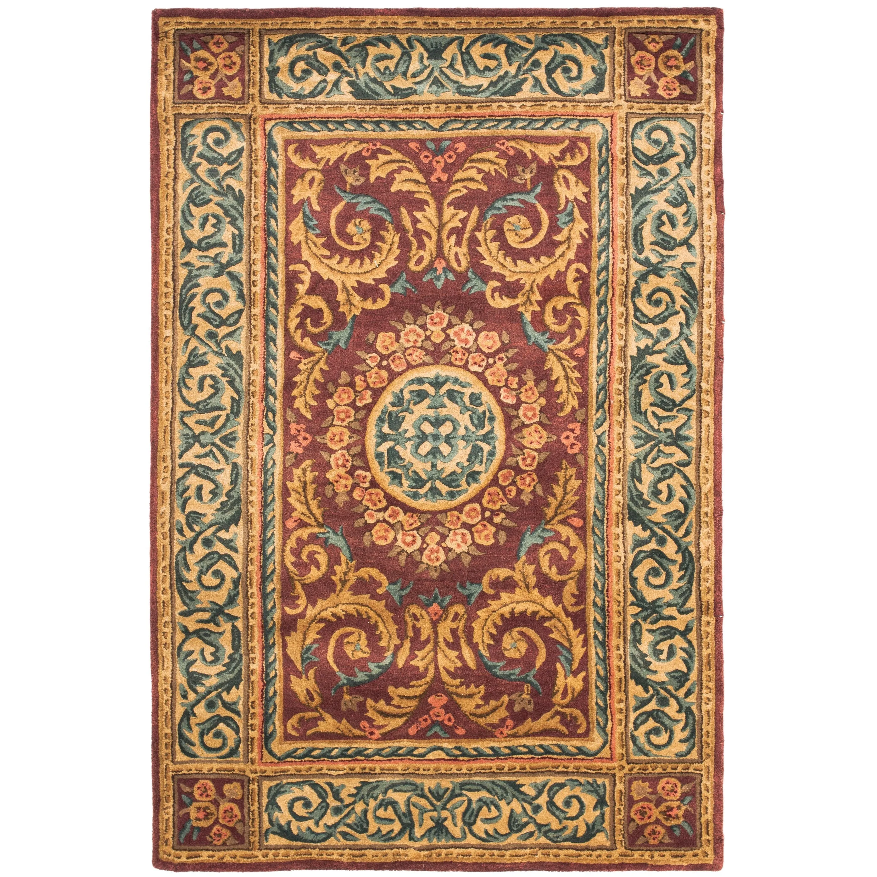 SAFAVIEH Handmade Empire Orvokki Traditional Oriental Wool Rug