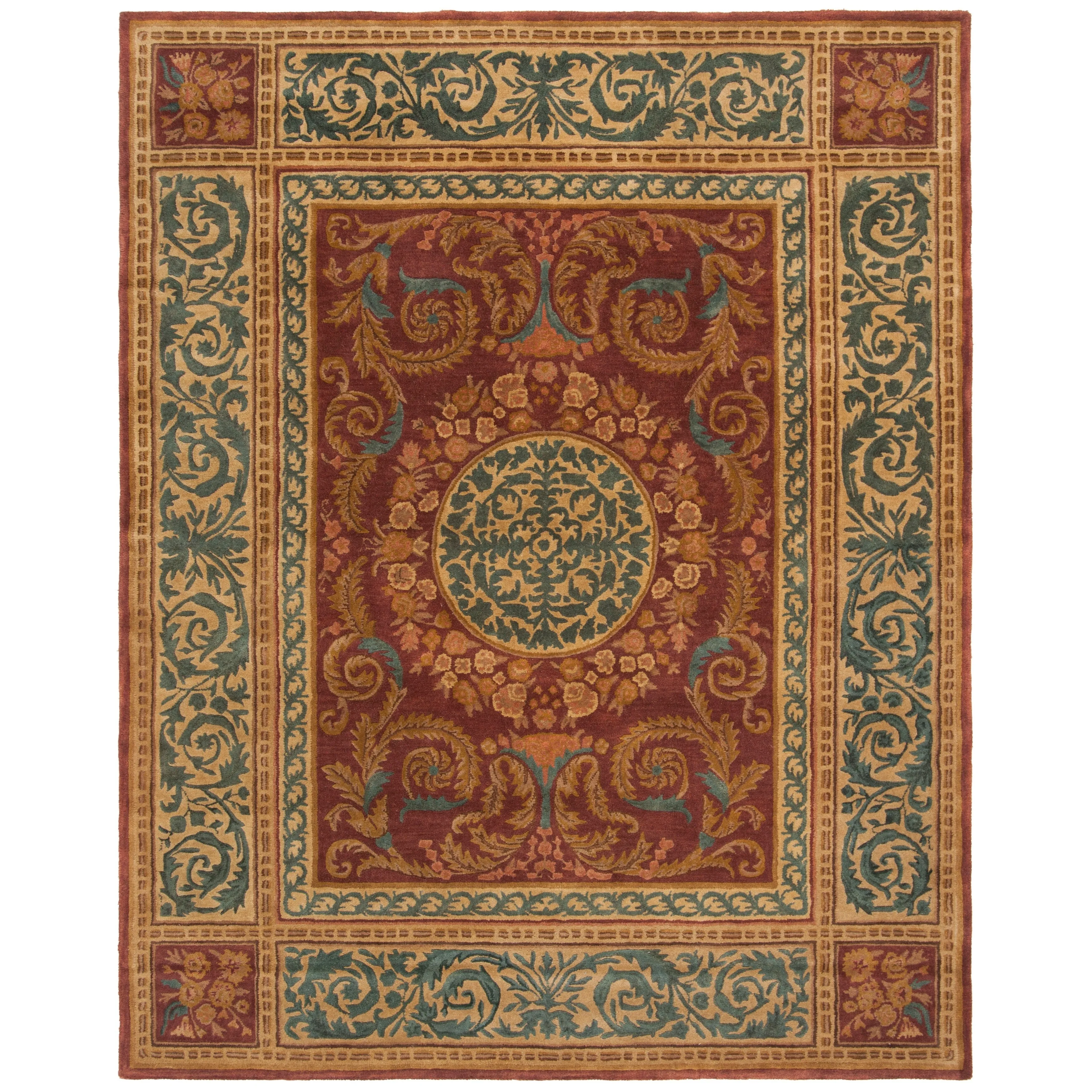 SAFAVIEH Handmade Empire Orvokki Traditional Oriental Wool Rug