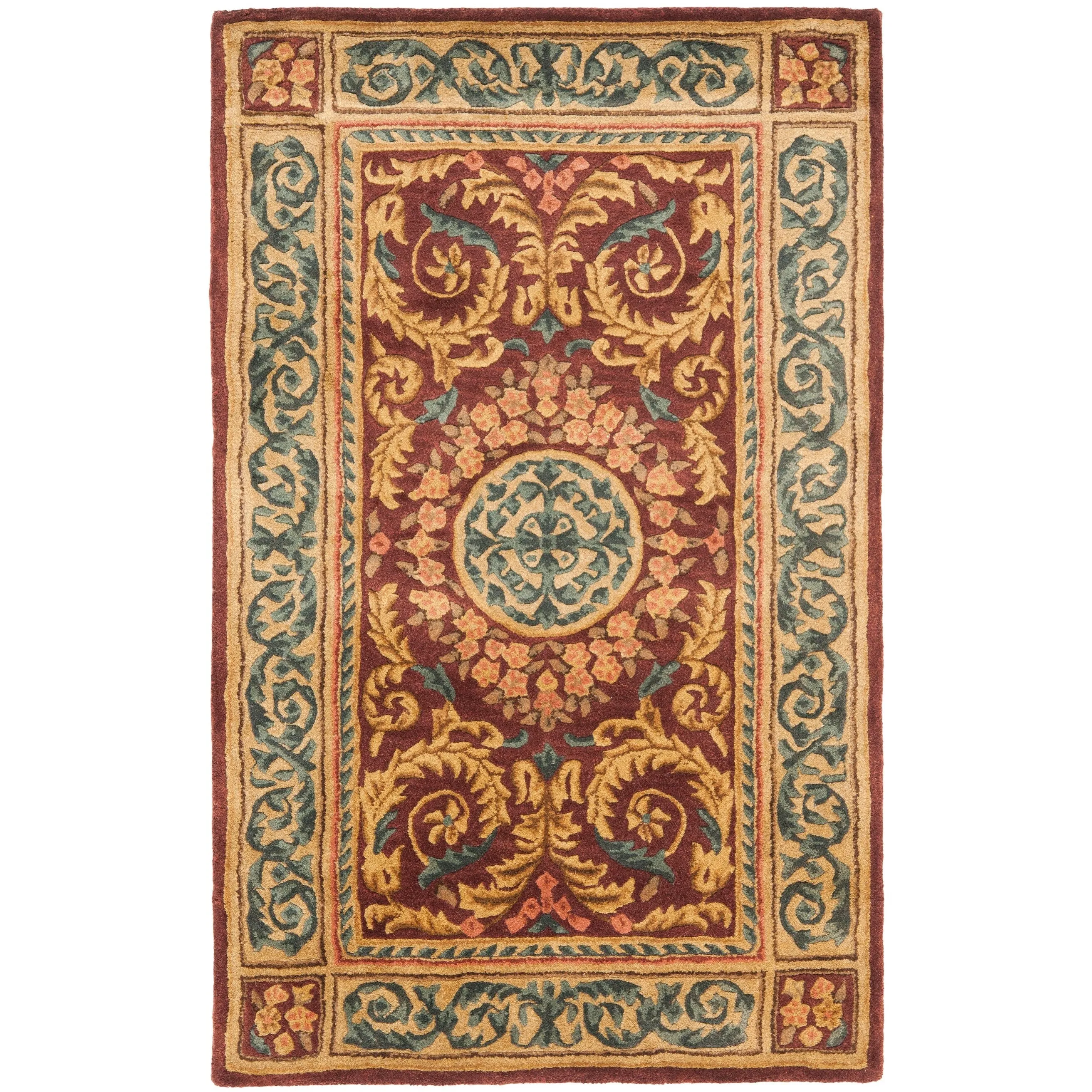 SAFAVIEH Handmade Empire Orvokki Traditional Oriental Wool Rug
