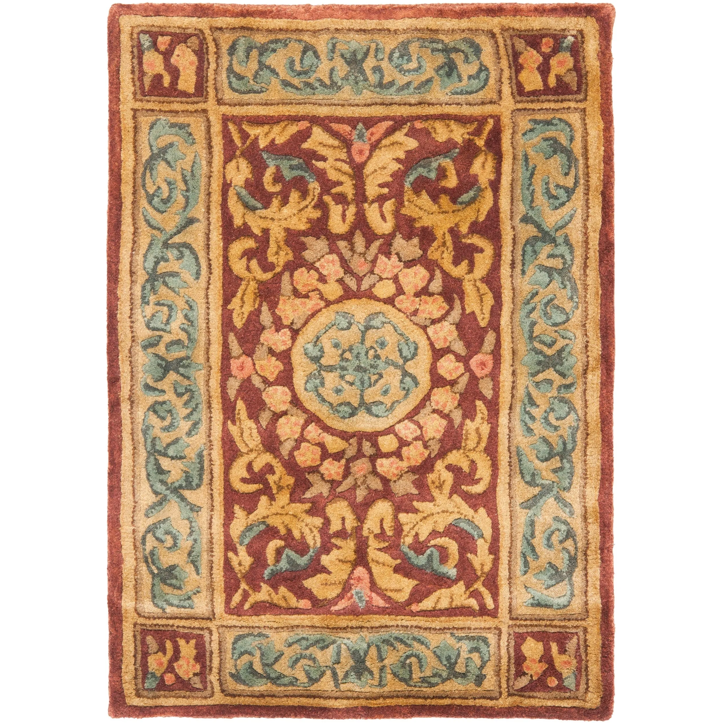 SAFAVIEH Handmade Empire Orvokki Traditional Oriental Wool Rug