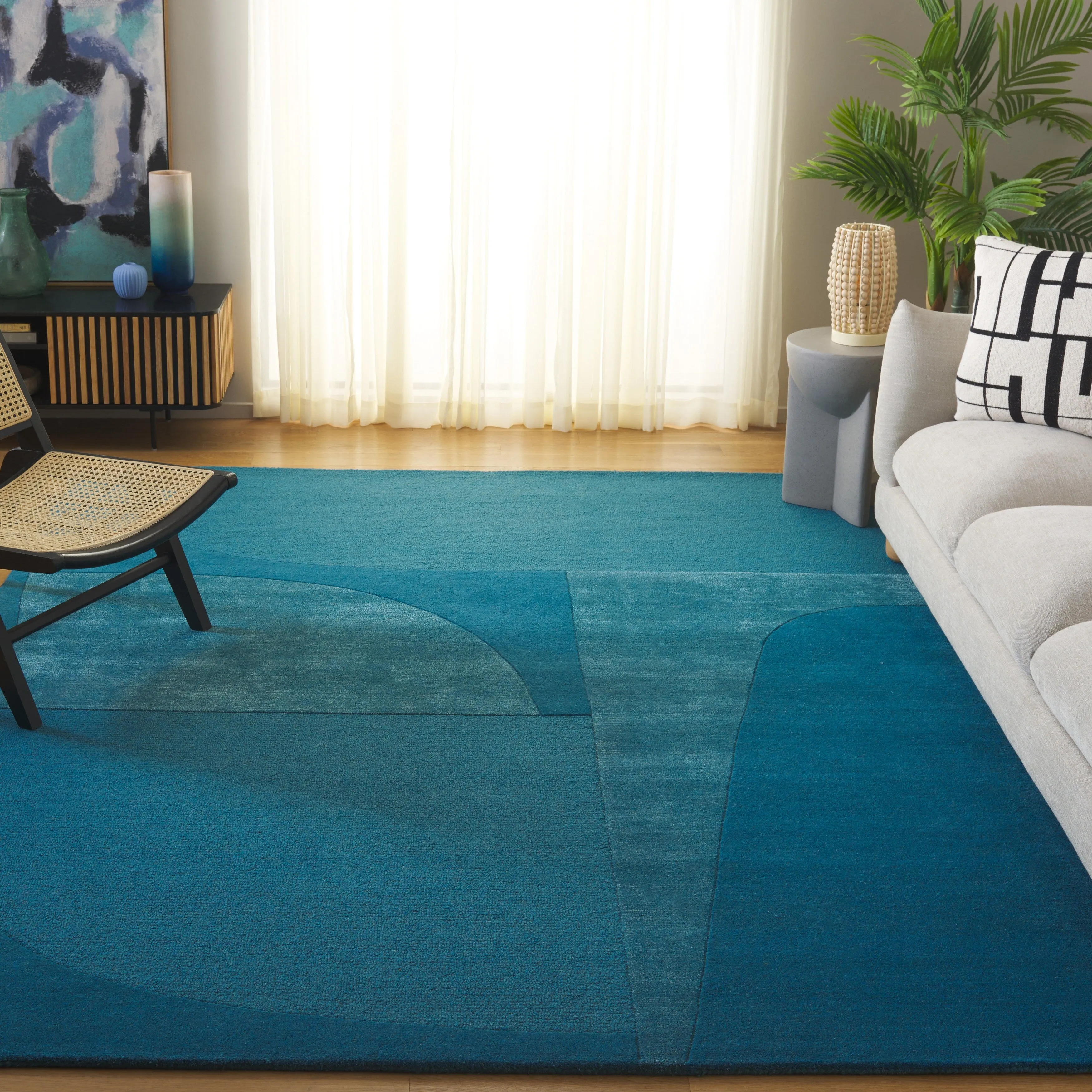 SAFAVIEH Handmade Fifth Avenue Sibinka Mid-Century Modern New Zealand
