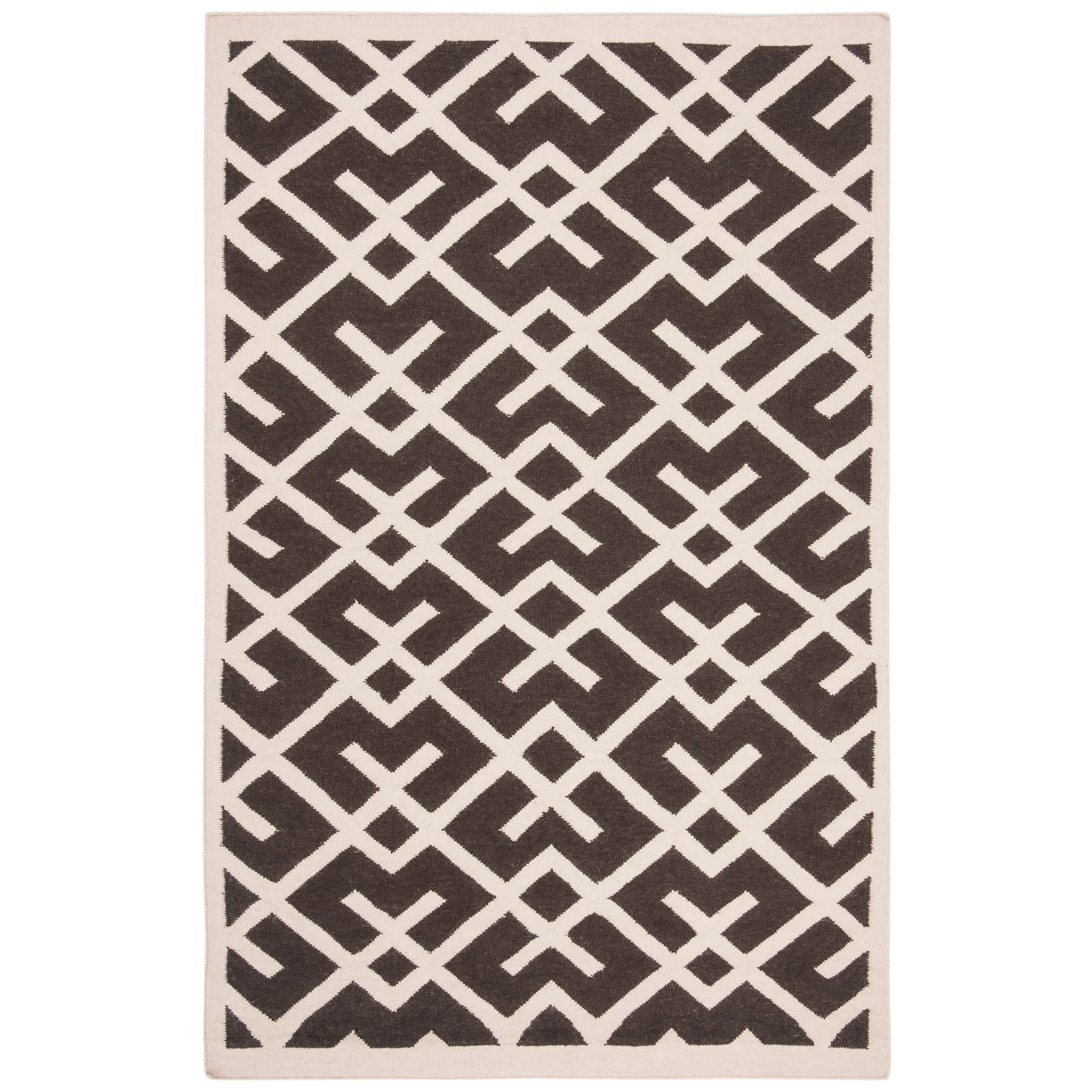 SAFAVIEH Handmade Flatweave Dhurries Eildine Modern Moroccan Wool Rug