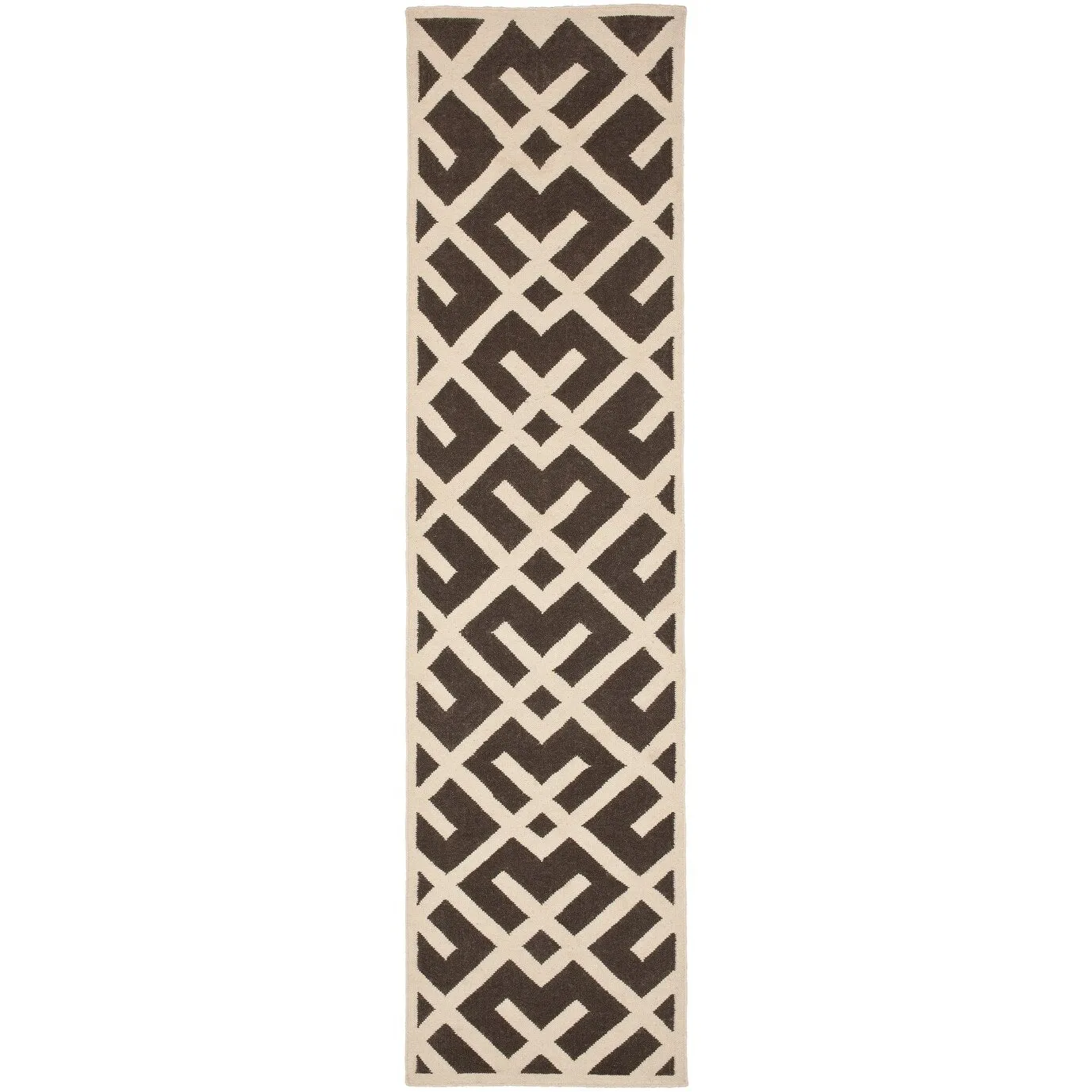 SAFAVIEH Handmade Flatweave Dhurries Eildine Modern Moroccan Wool Rug