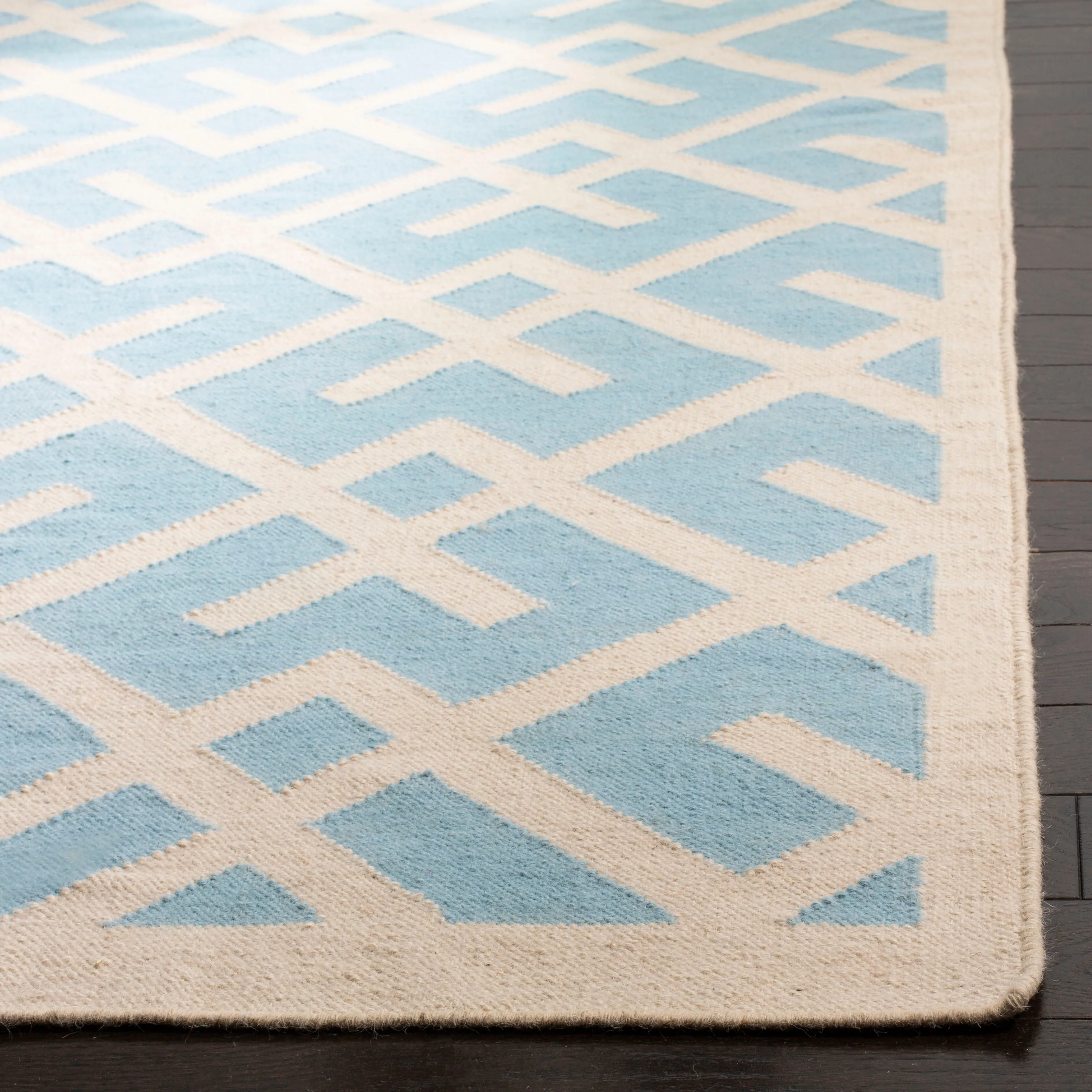 SAFAVIEH Handmade Flatweave Dhurries Eildine Modern Moroccan Wool Rug