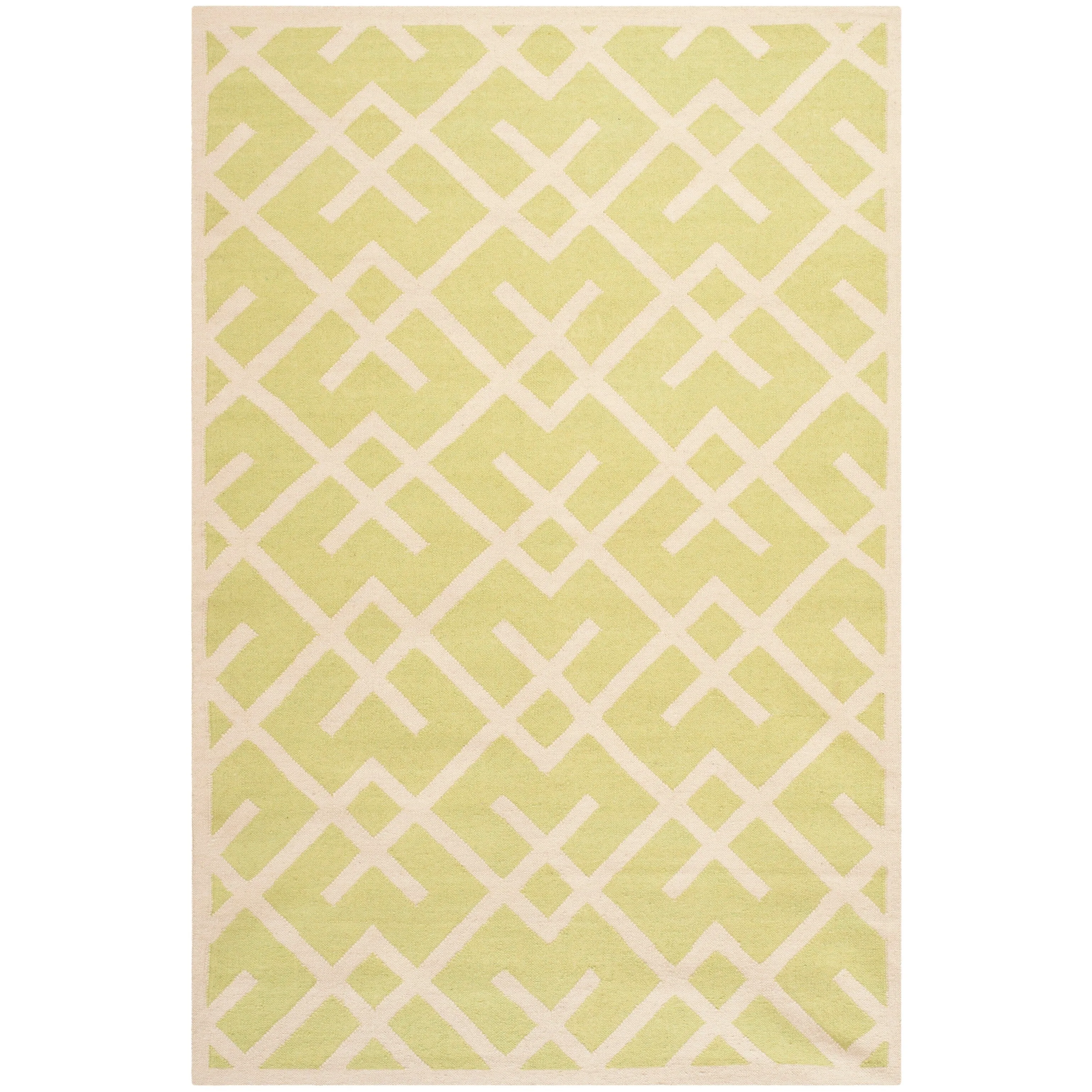 SAFAVIEH Handmade Flatweave Dhurries Eildine Modern Moroccan Wool Rug