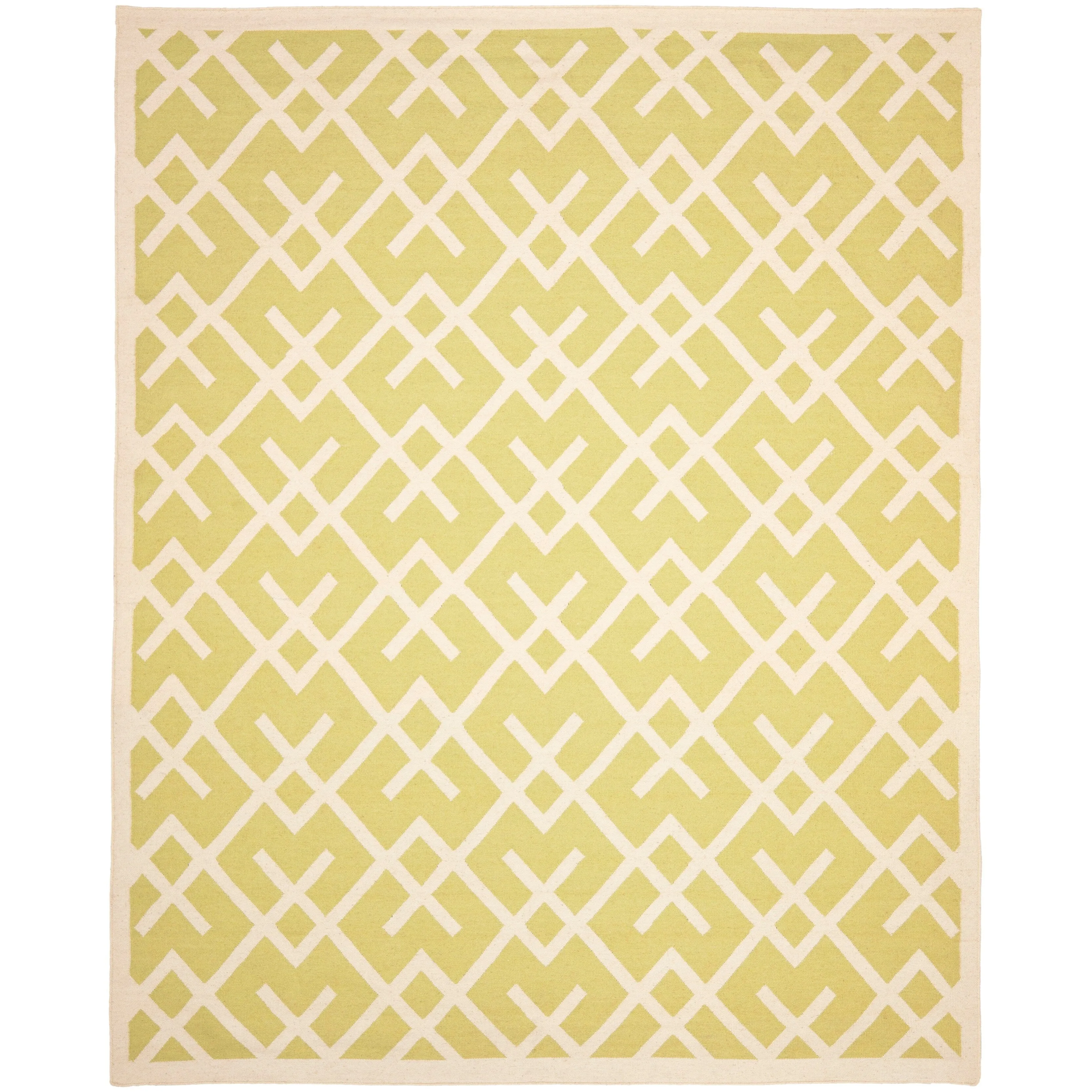 SAFAVIEH Handmade Flatweave Dhurries Eildine Modern Moroccan Wool Rug