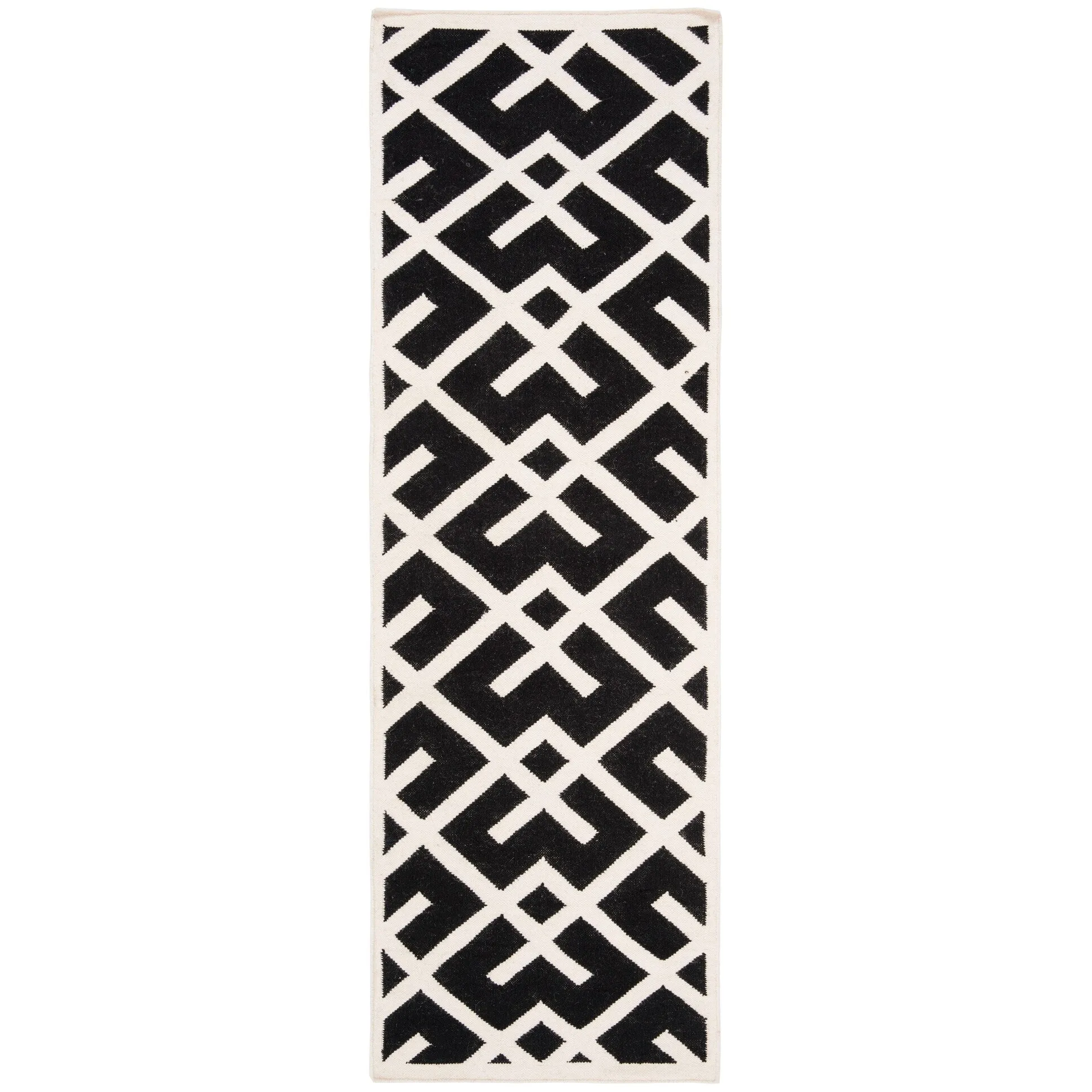 SAFAVIEH Handmade Flatweave Dhurries Eildine Modern Moroccan Wool Rug