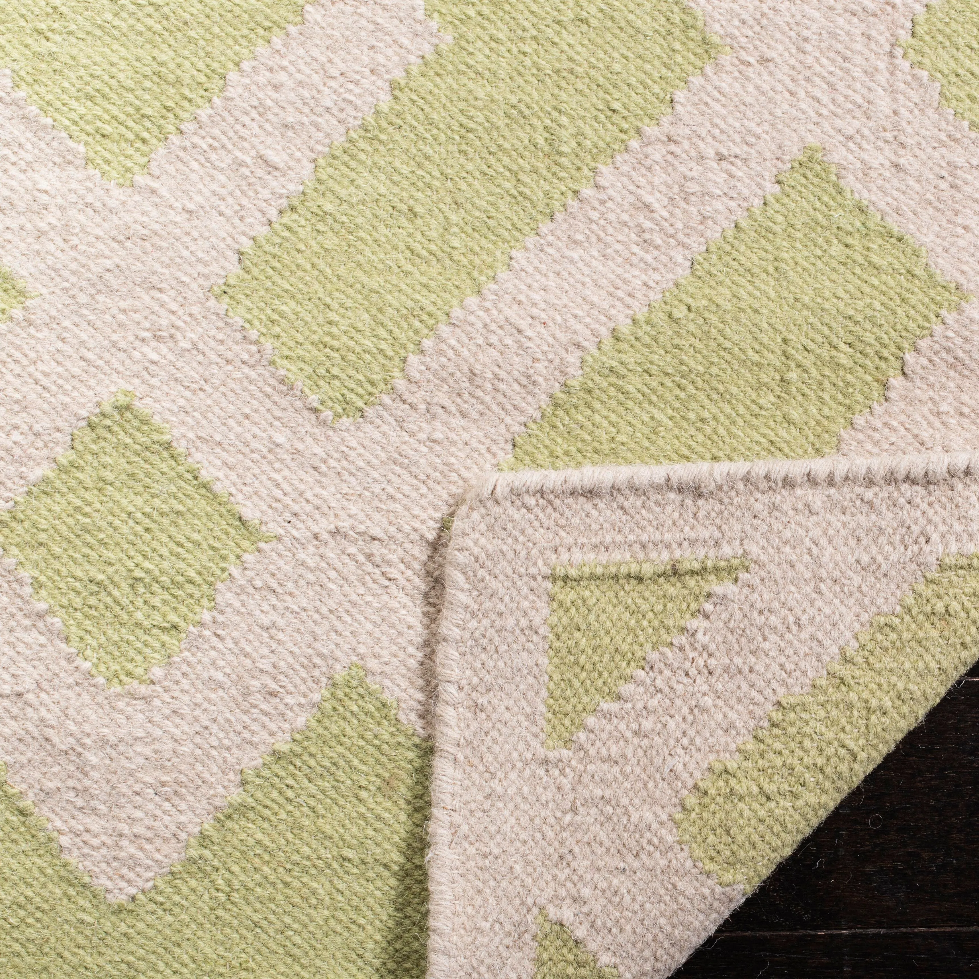 SAFAVIEH Handmade Flatweave Dhurries Eildine Modern Moroccan Wool Rug
