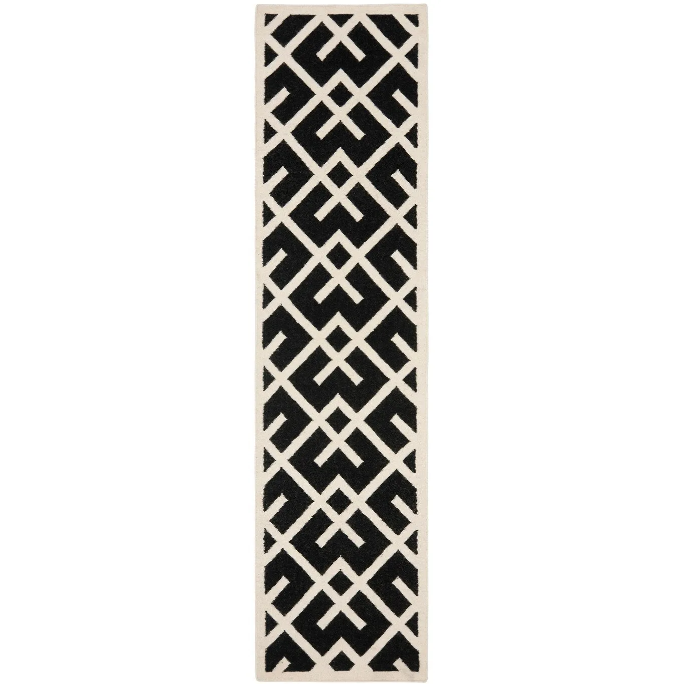 SAFAVIEH Handmade Flatweave Dhurries Eildine Modern Moroccan Wool Rug