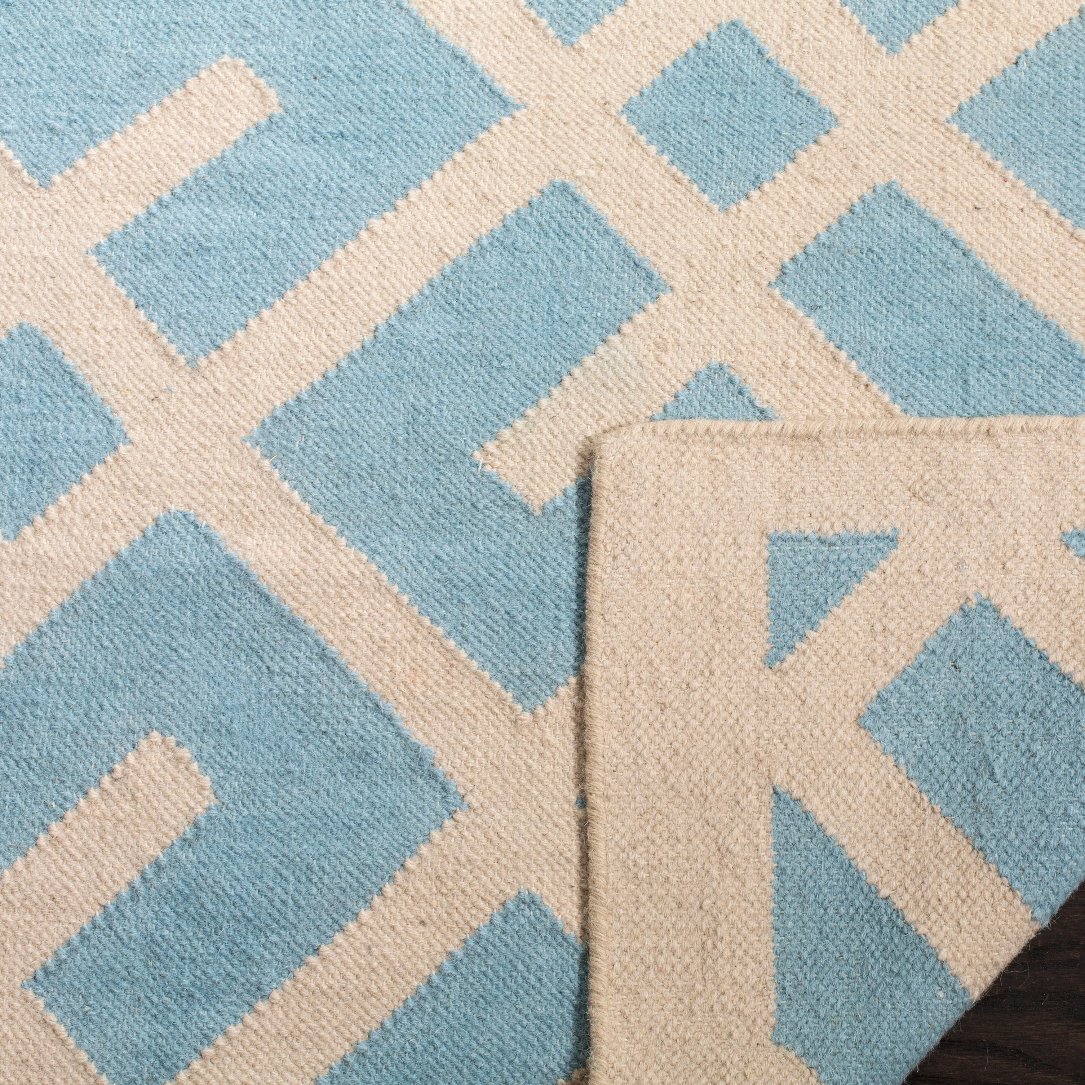 SAFAVIEH Handmade Flatweave Dhurries Eildine Modern Moroccan Wool Rug