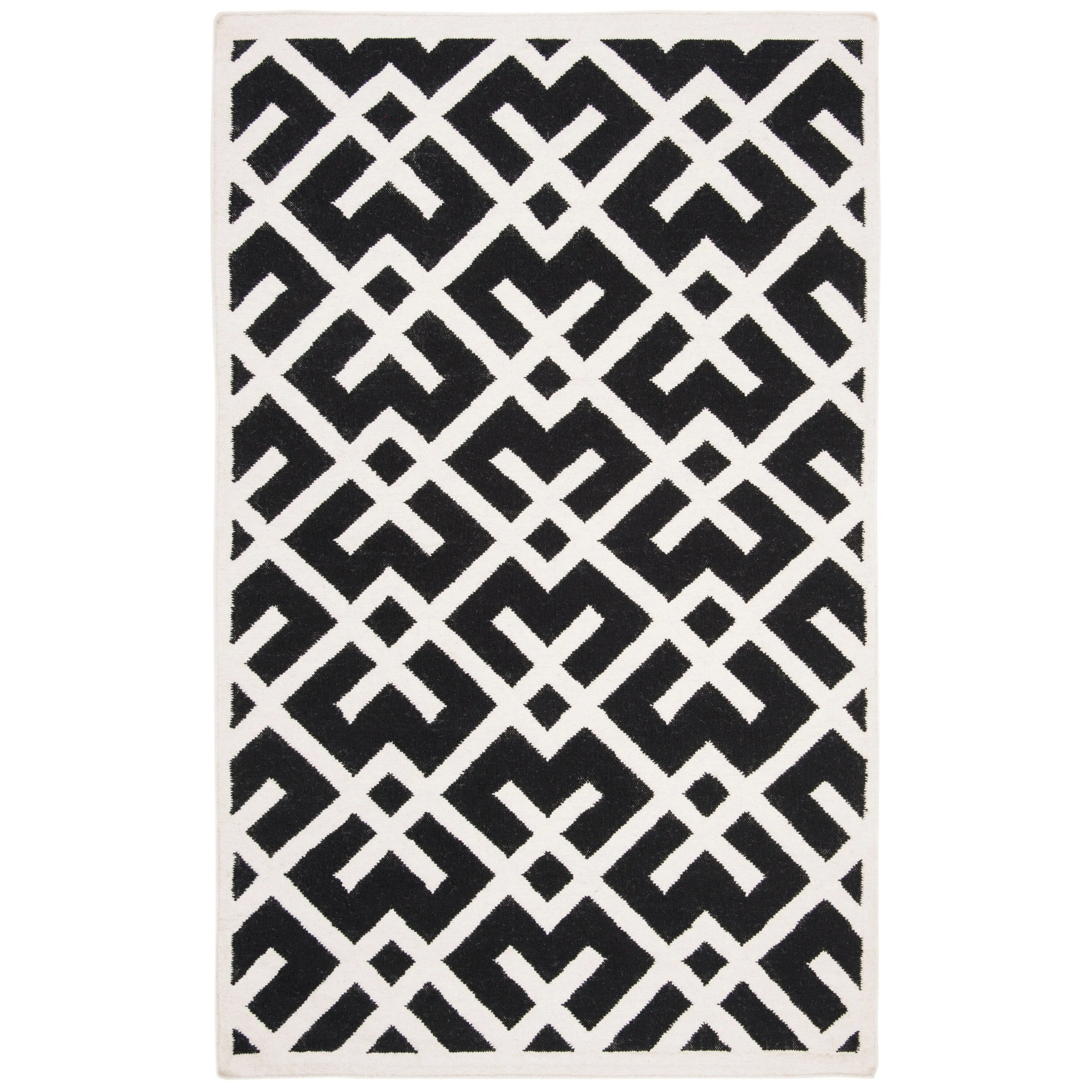 SAFAVIEH Handmade Flatweave Dhurries Eildine Modern Moroccan Wool Rug