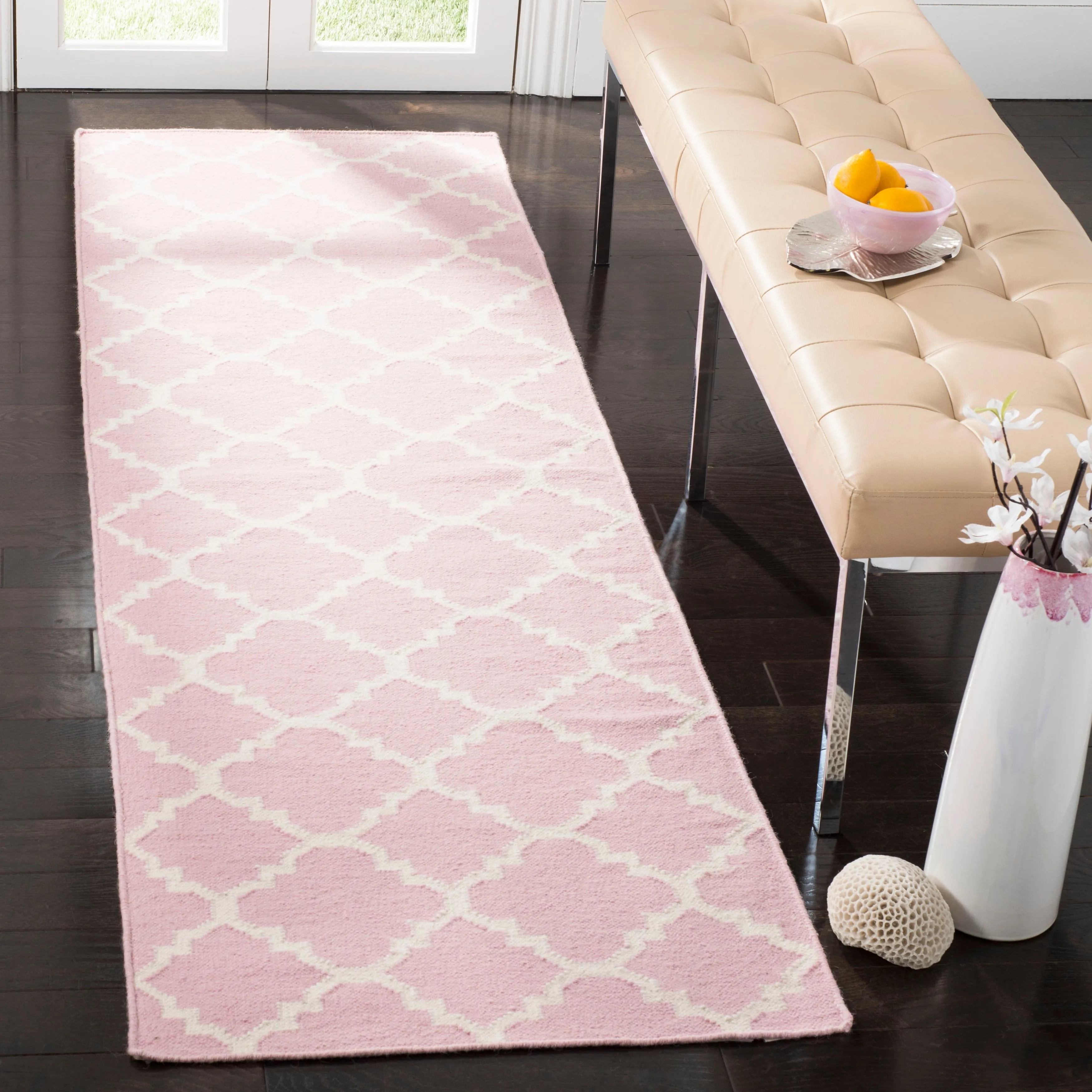 SAFAVIEH Handmade Flatweave Dhurries Taalke Modern Wool Rug