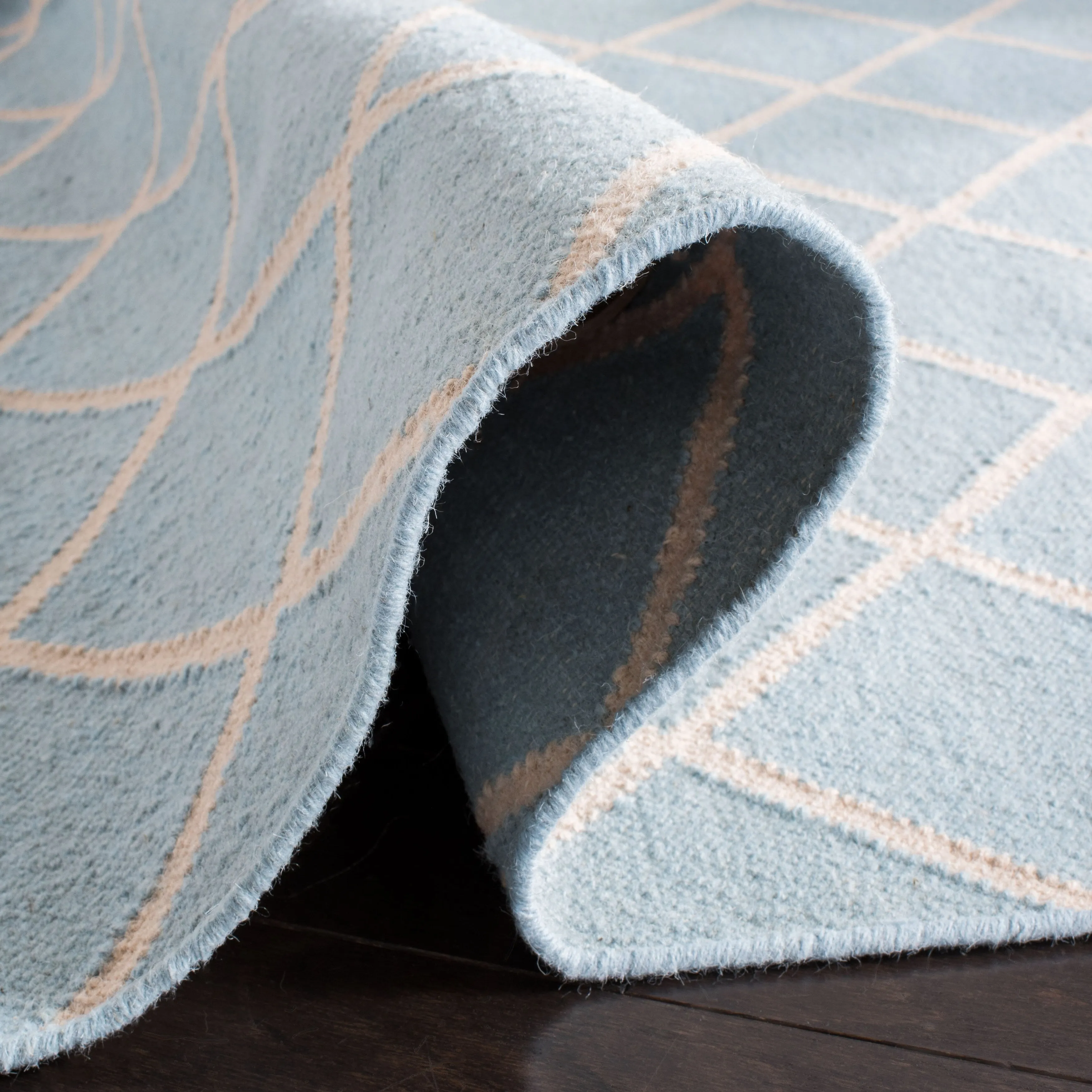 SAFAVIEH Handmade Flatweave Dhurries Valdi Modern Moroccan Wool Rug
