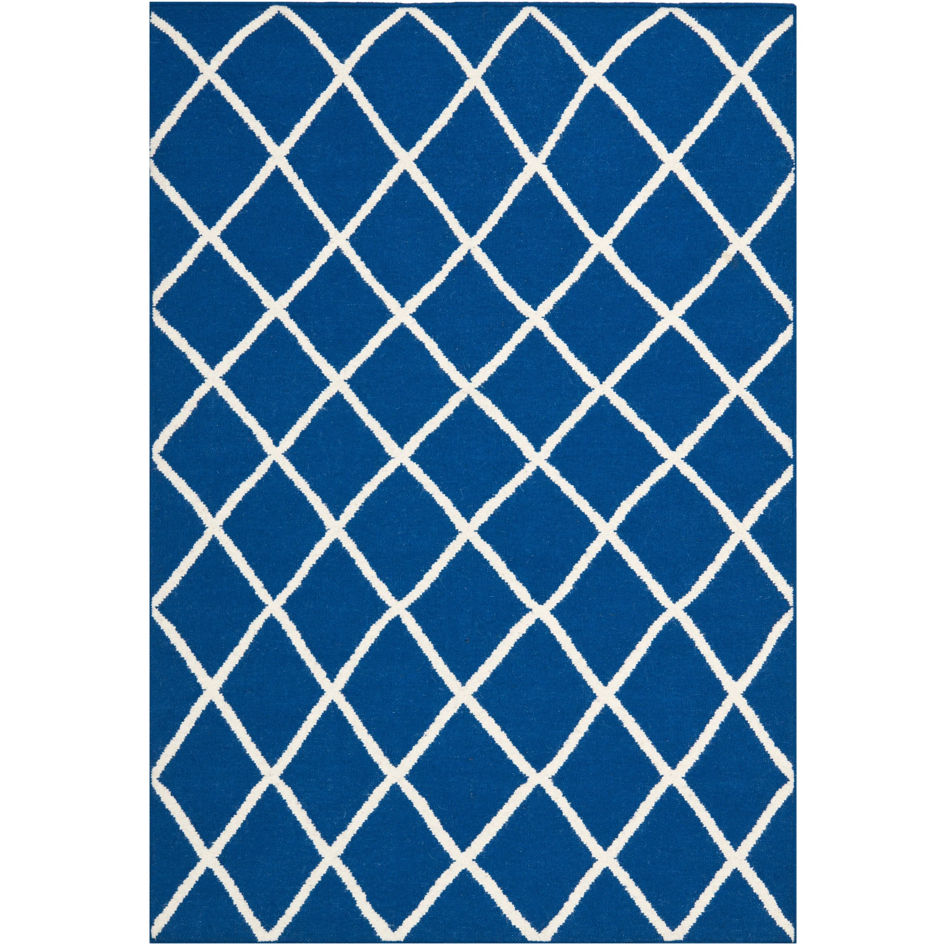 SAFAVIEH Handmade Flatweave Dhurries Valdi Modern Moroccan Wool Rug