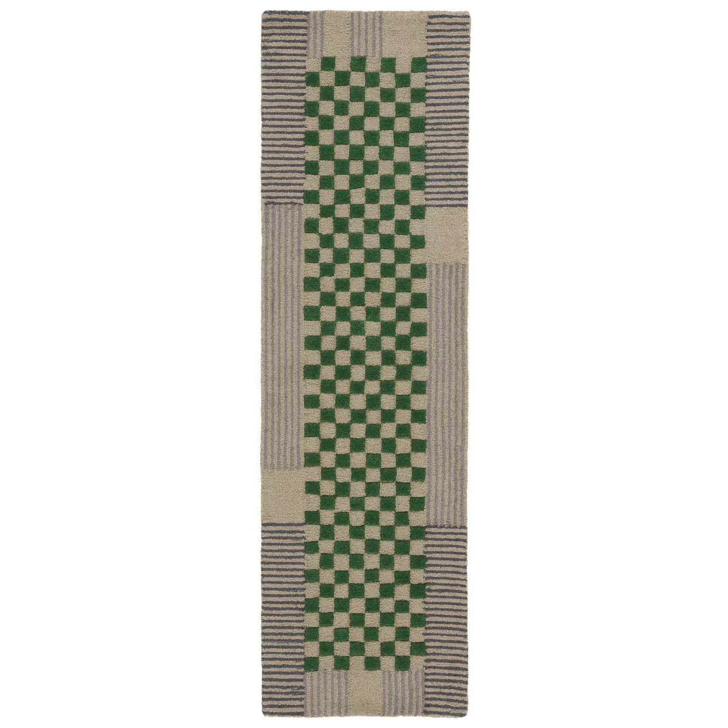 SAFAVIEH Handmade Genre Kiek Checkered Wool Rug