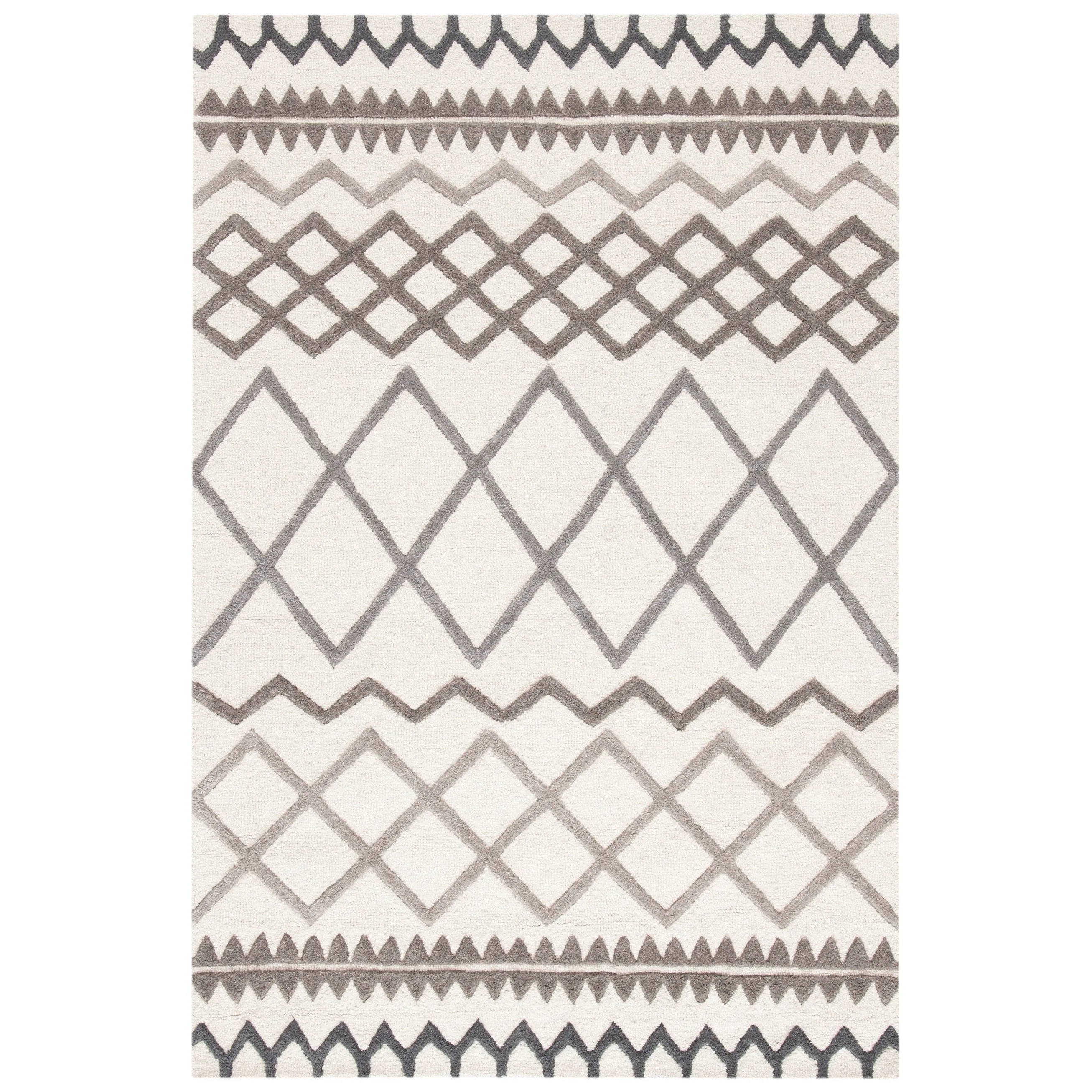 SAFAVIEH Handmade Glamour Gwenith Moroccan Wool Rug
