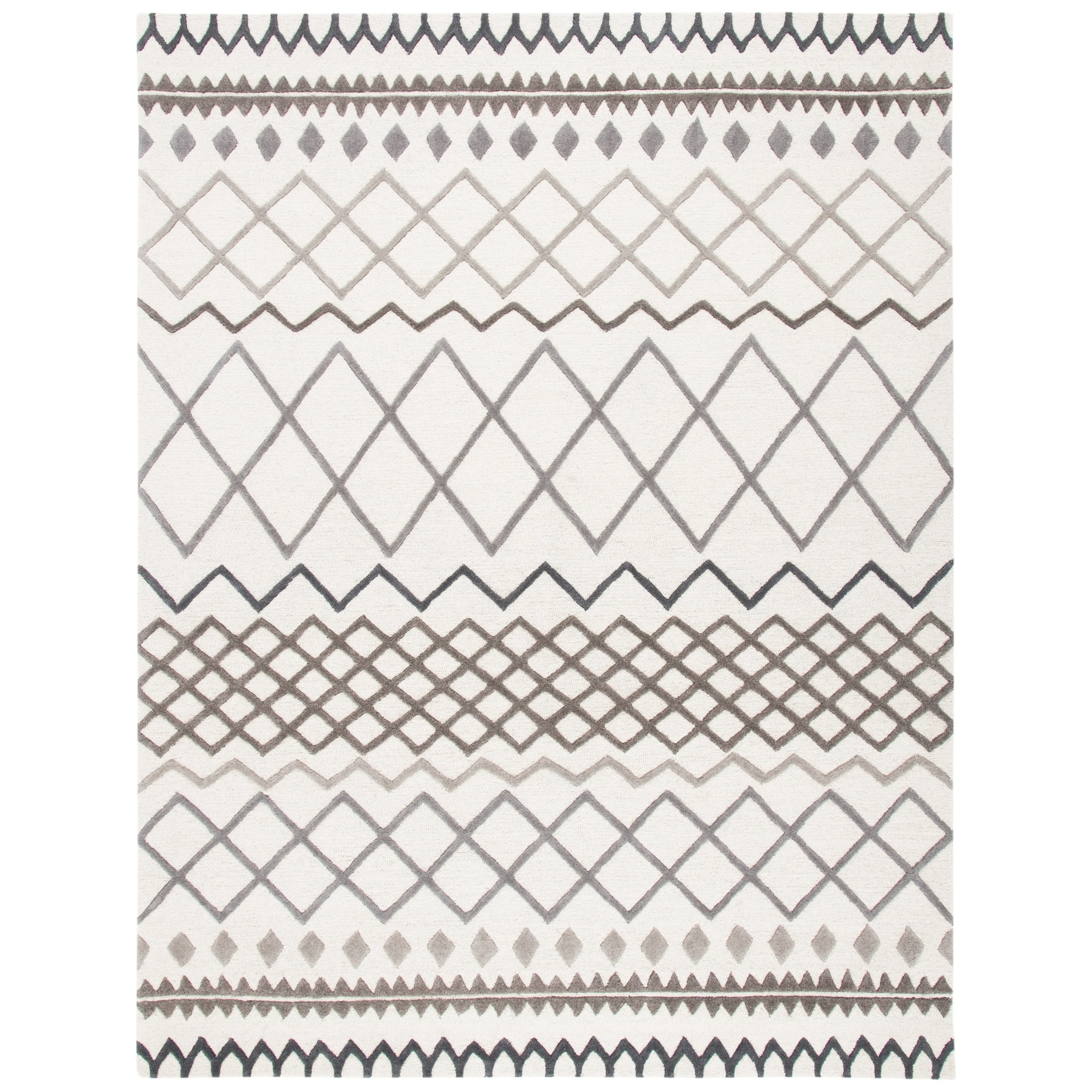 SAFAVIEH Handmade Glamour Gwenith Moroccan Wool Rug