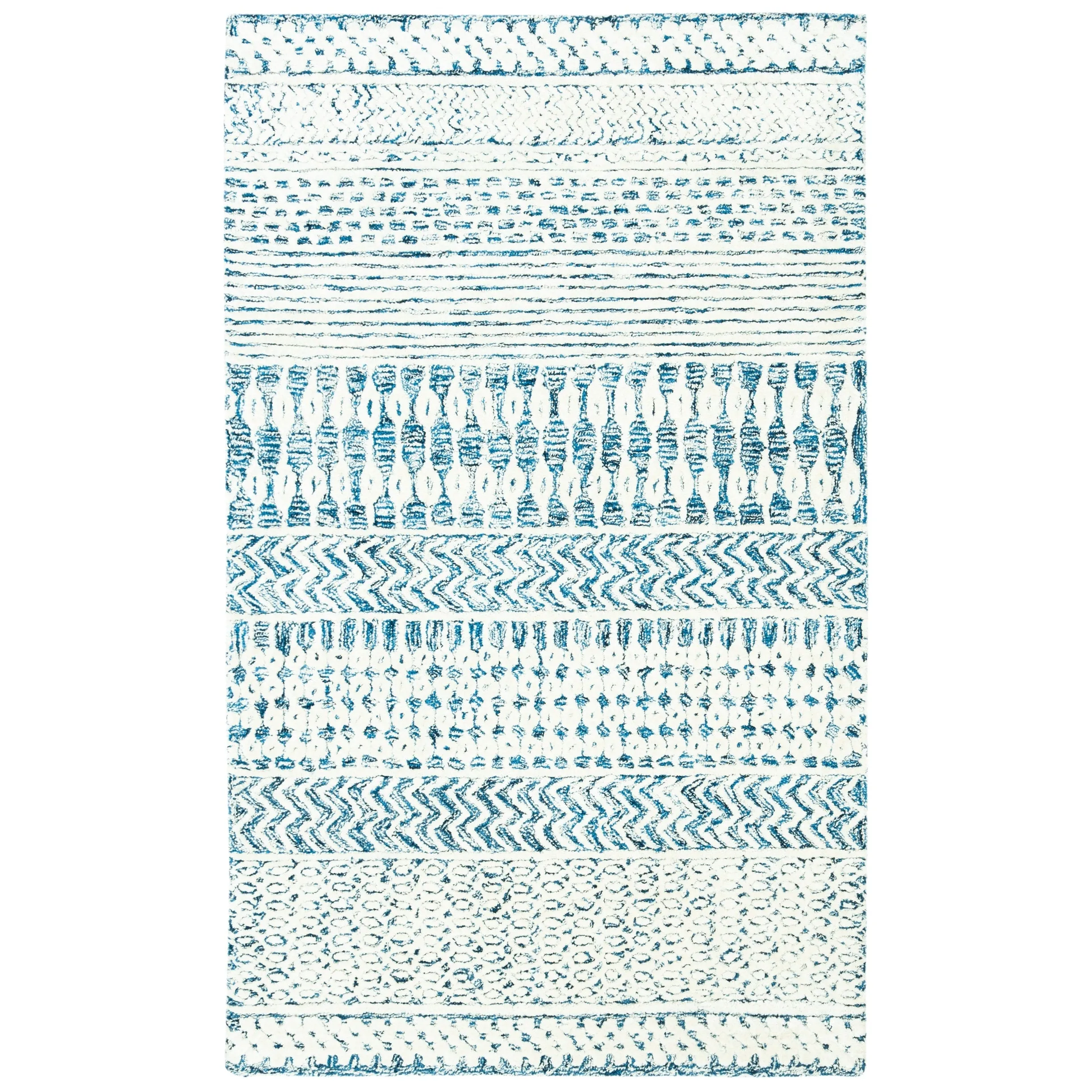 SAFAVIEH Handmade Glamour Shag Modern Viscose Rug
