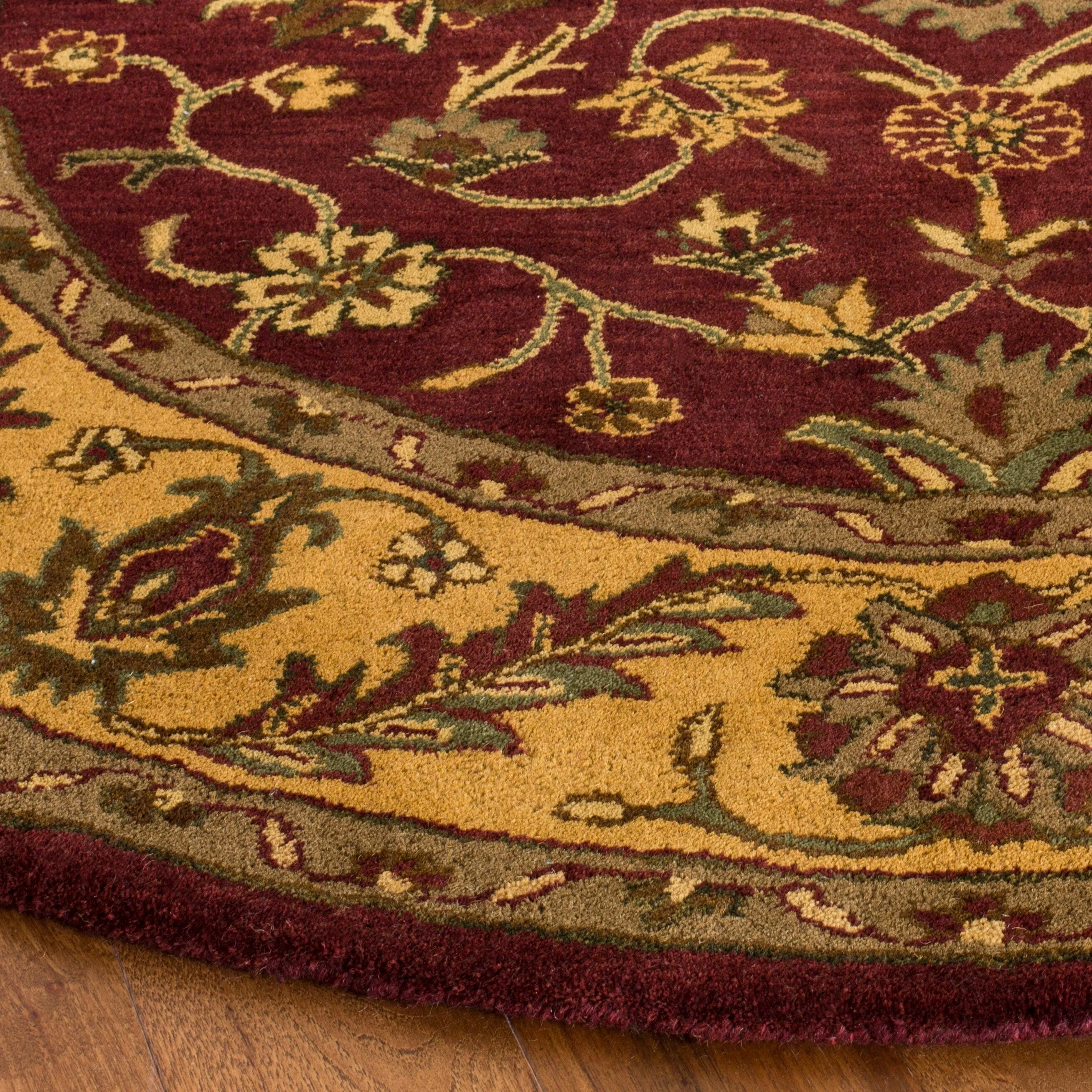 SAFAVIEH Handmade Golden Effie Tomika Traditional Oriental Wool Rug