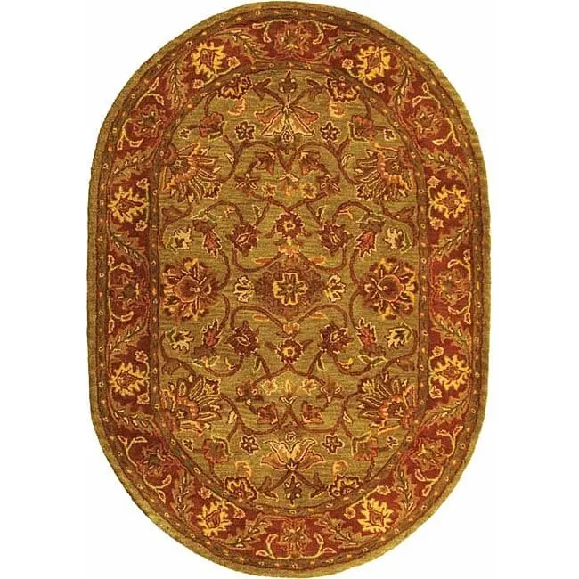 SAFAVIEH Handmade Golden Effie Tomika Traditional Oriental Wool Rug