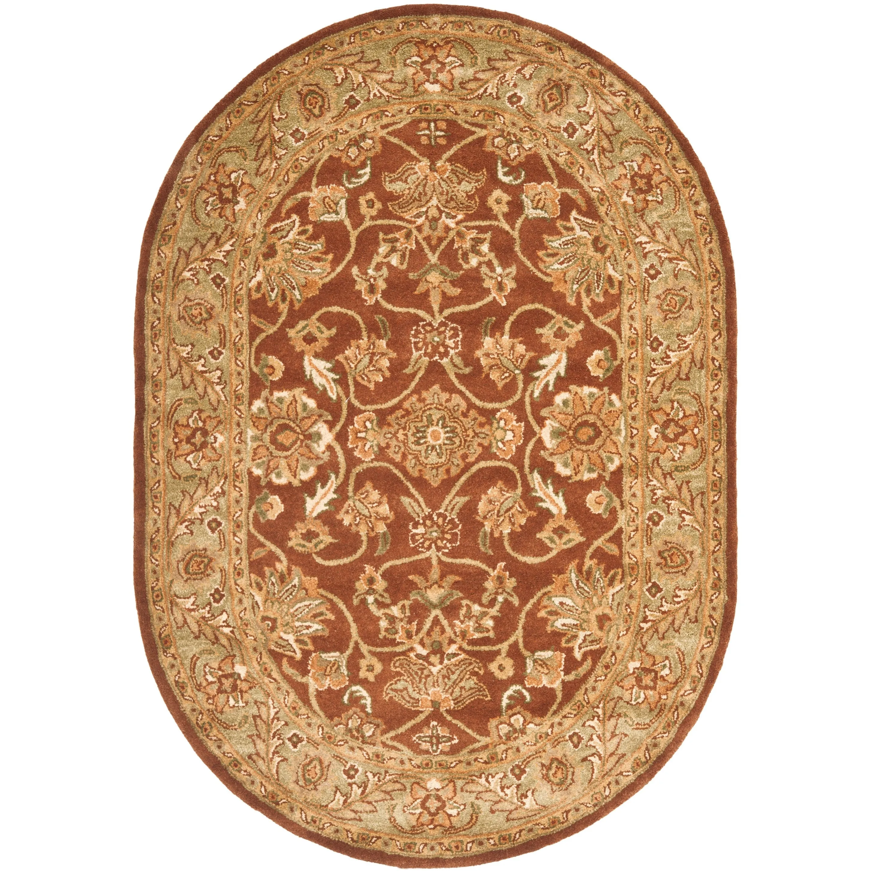 SAFAVIEH Handmade Golden Effie Tomika Traditional Oriental Wool Rug