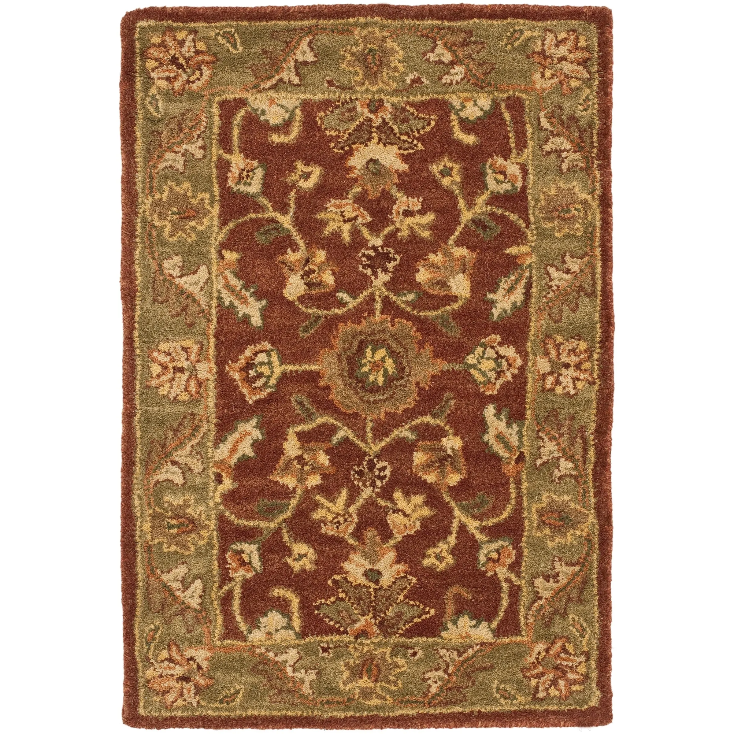 SAFAVIEH Handmade Golden Effie Tomika Traditional Oriental Wool Rug