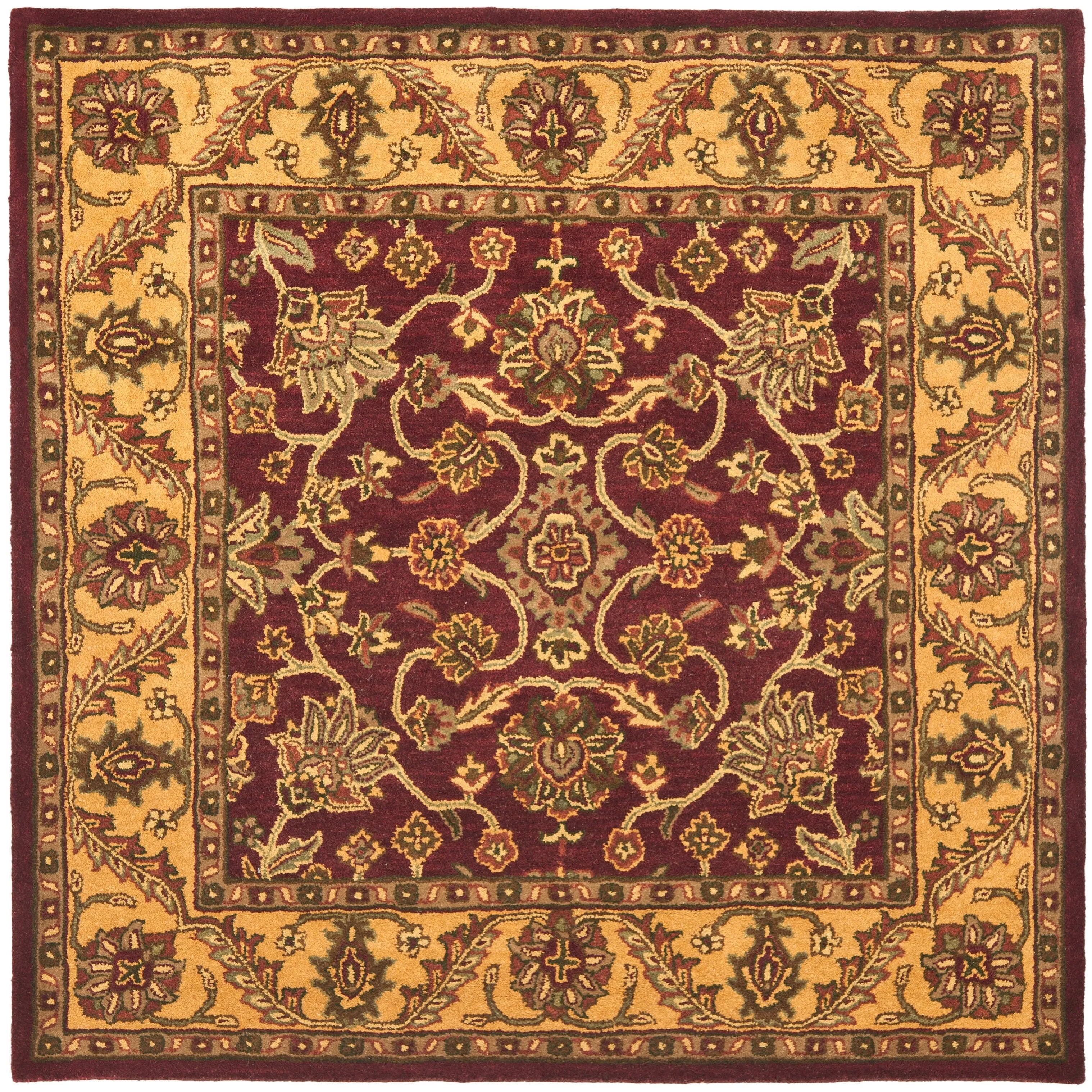 SAFAVIEH Handmade Golden Effie Tomika Traditional Oriental Wool Rug