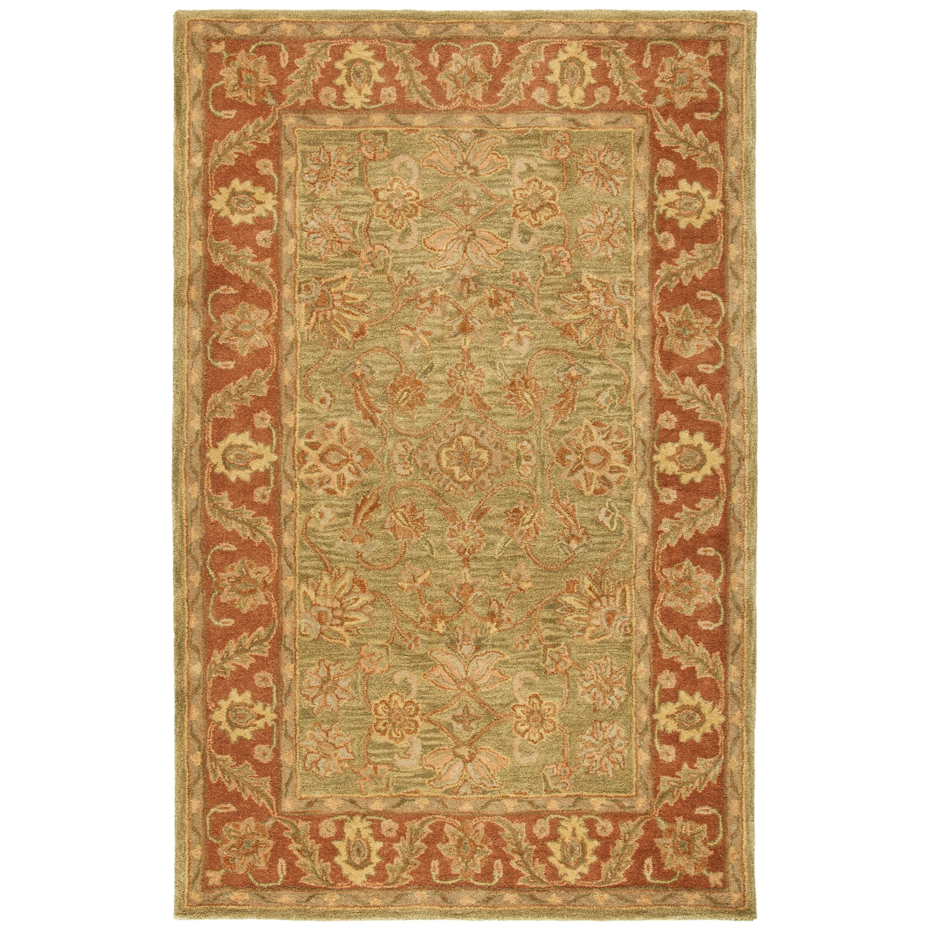 SAFAVIEH Handmade Golden Effie Tomika Traditional Oriental Wool Rug