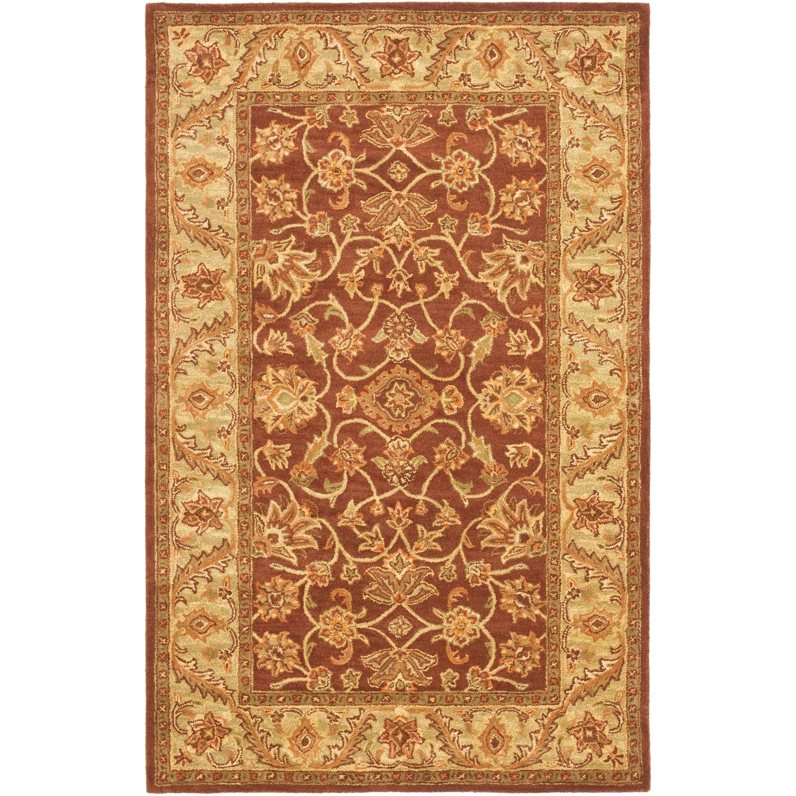 SAFAVIEH Handmade Golden Effie Tomika Traditional Oriental Wool Rug