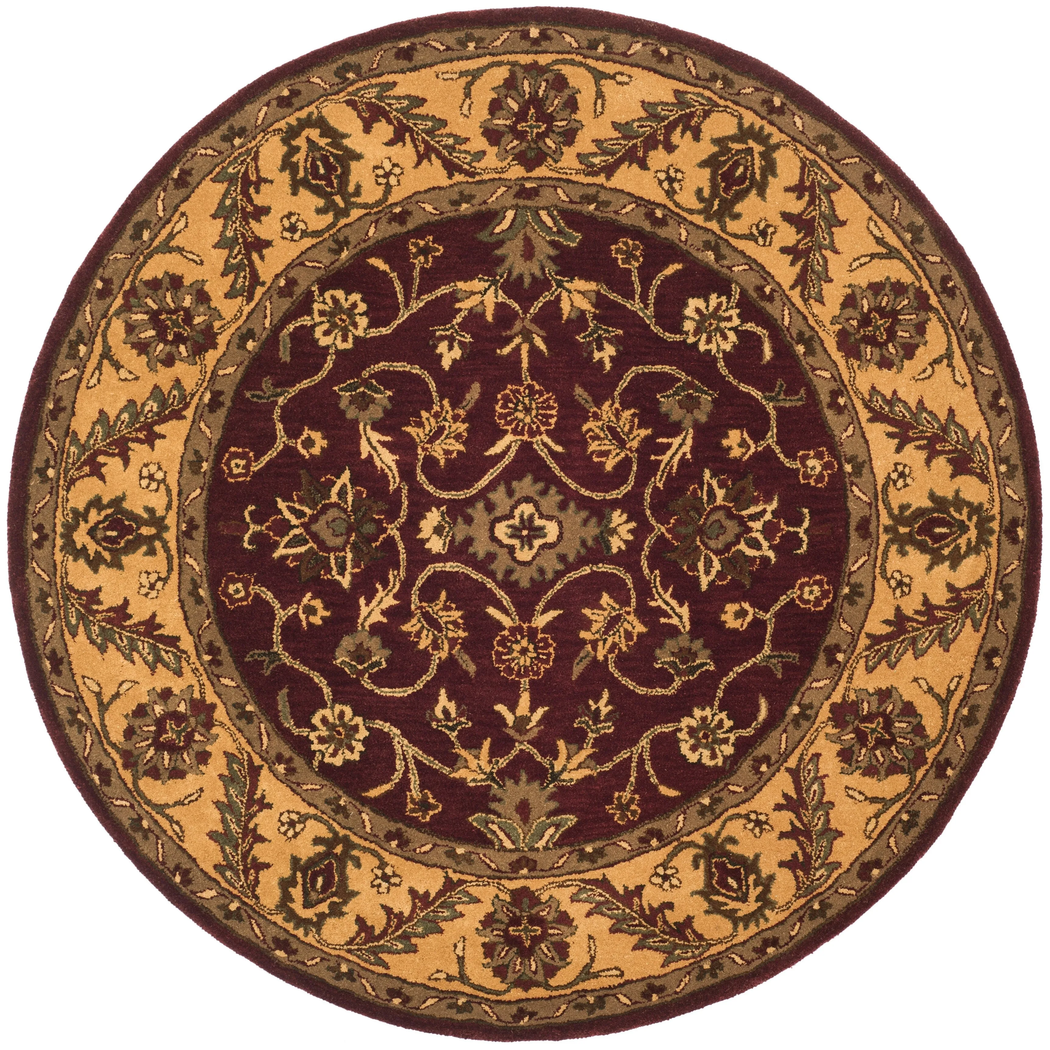 SAFAVIEH Handmade Golden Effie Tomika Traditional Oriental Wool Rug