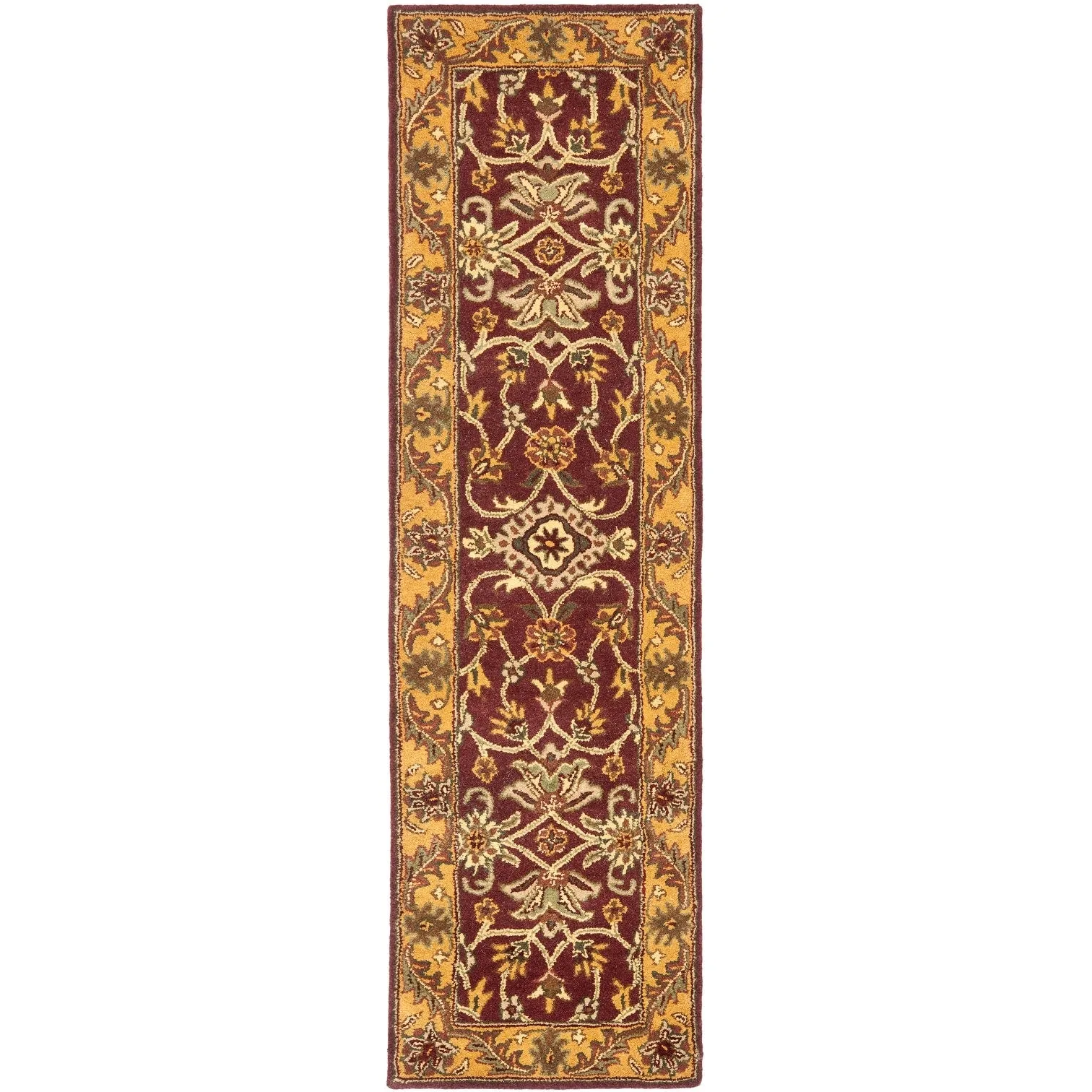 SAFAVIEH Handmade Golden Effie Tomika Traditional Oriental Wool Rug