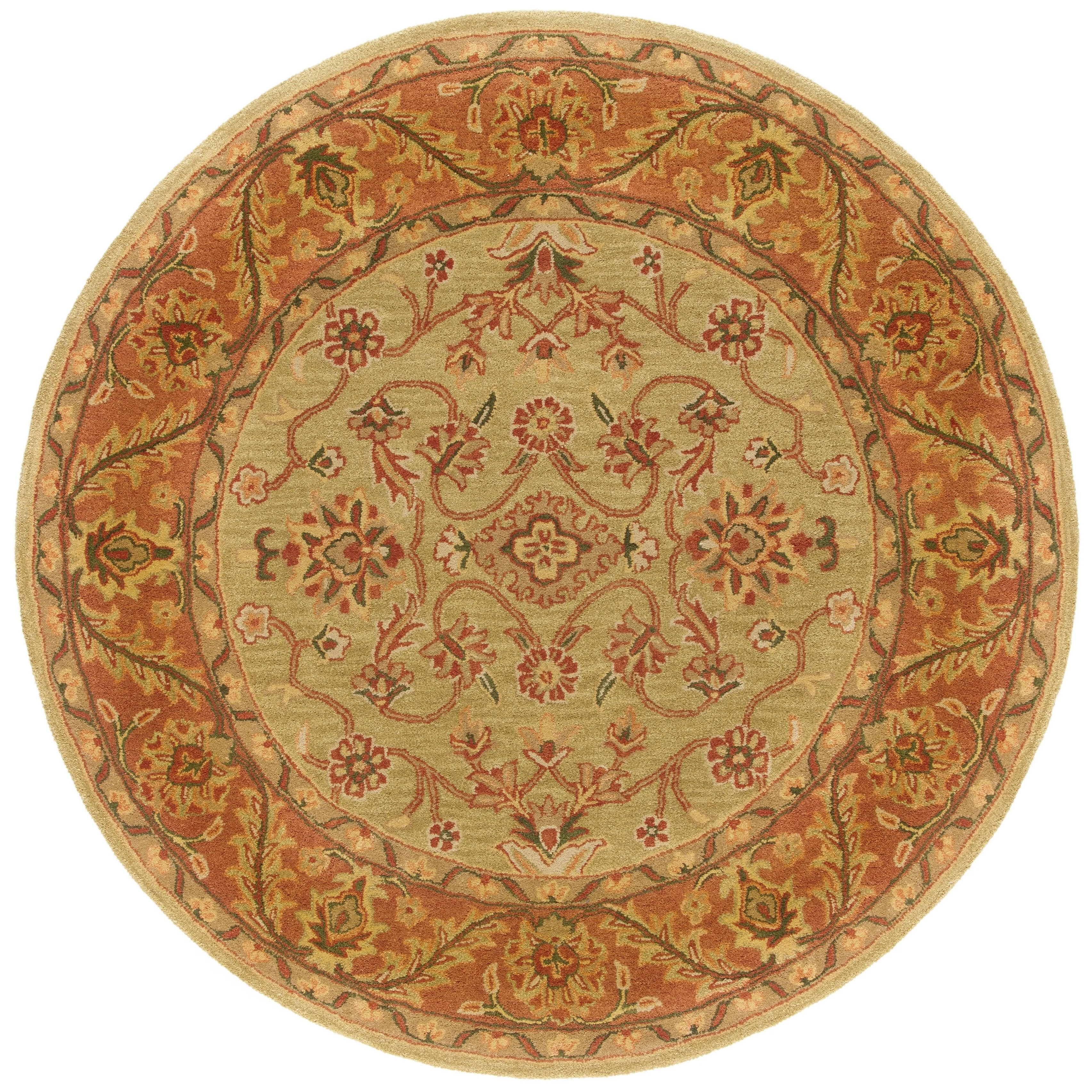 SAFAVIEH Handmade Golden Effie Tomika Traditional Oriental Wool Rug
