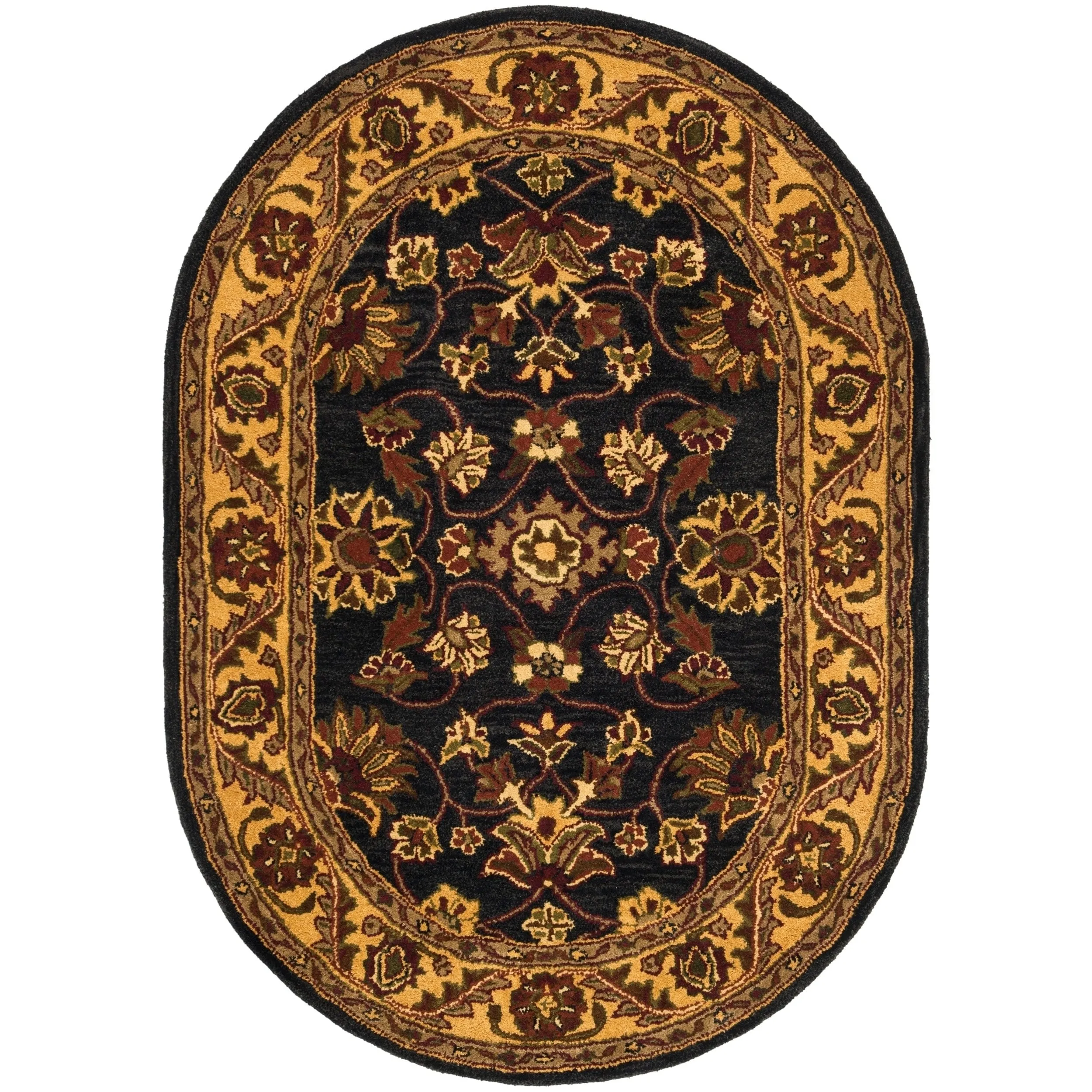 SAFAVIEH Handmade Golden Effie Tomika Traditional Oriental Wool Rug