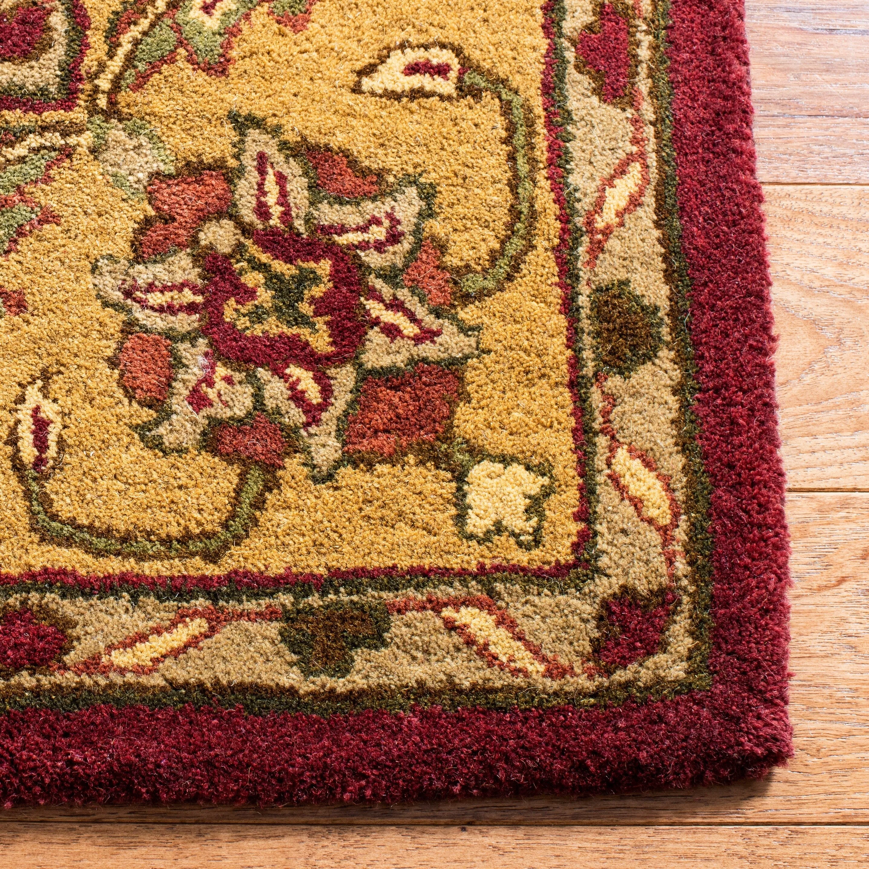SAFAVIEH Handmade Golden Effie Tomika Traditional Oriental Wool Rug