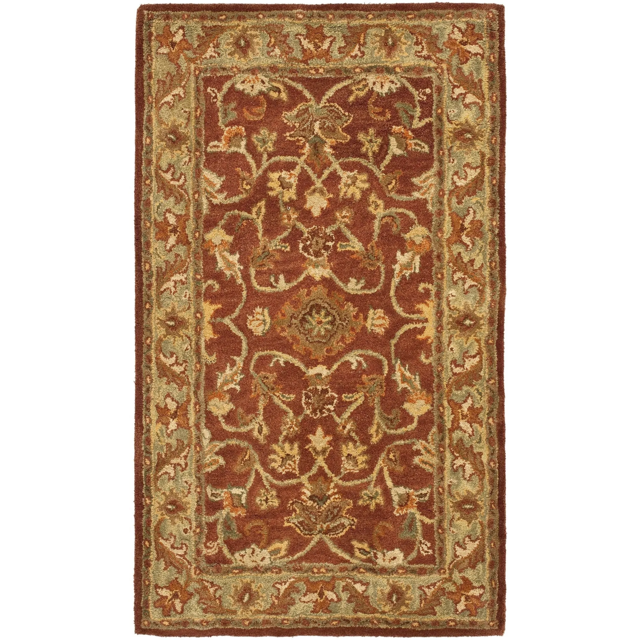 SAFAVIEH Handmade Golden Effie Tomika Traditional Oriental Wool Rug