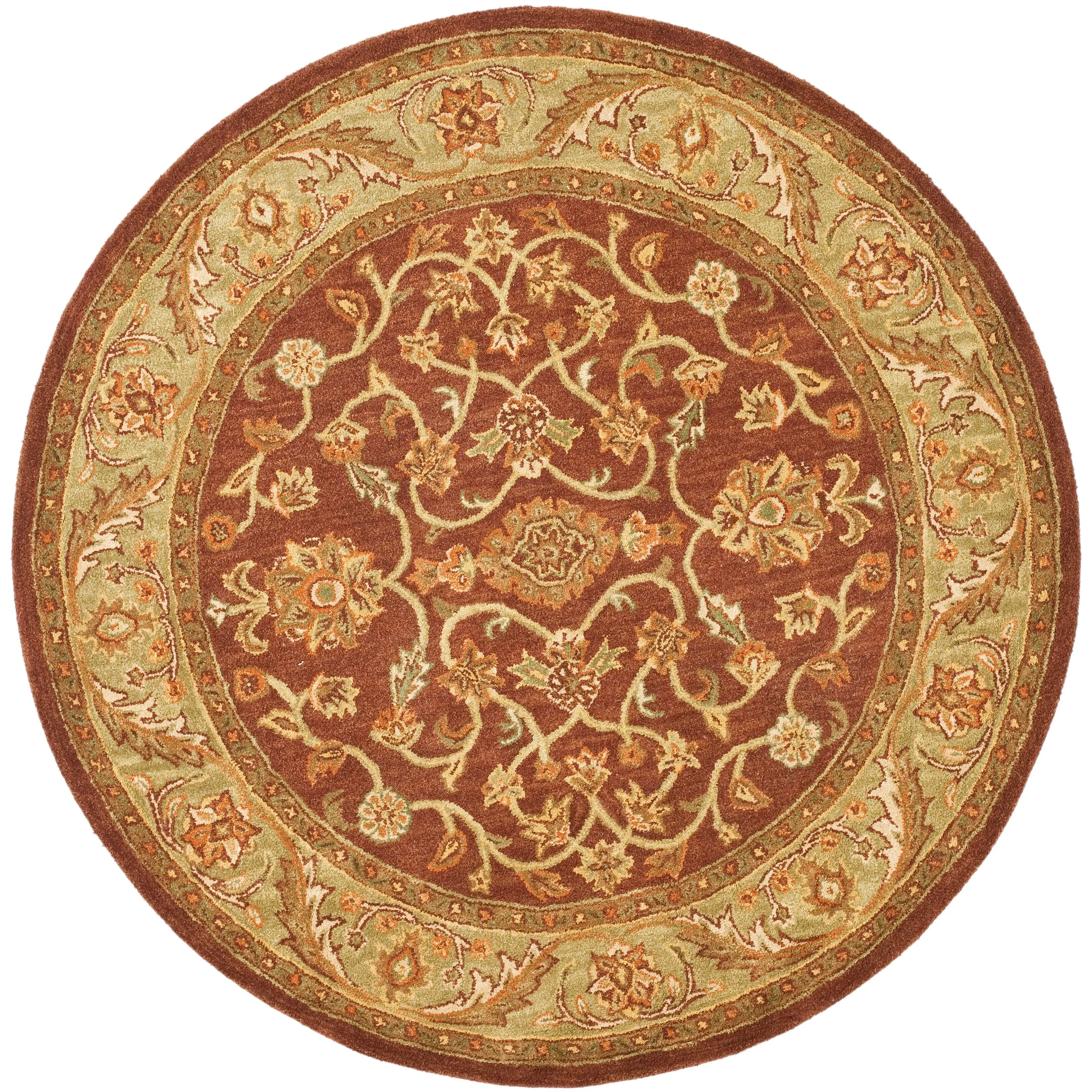 SAFAVIEH Handmade Golden Effie Tomika Traditional Oriental Wool Rug