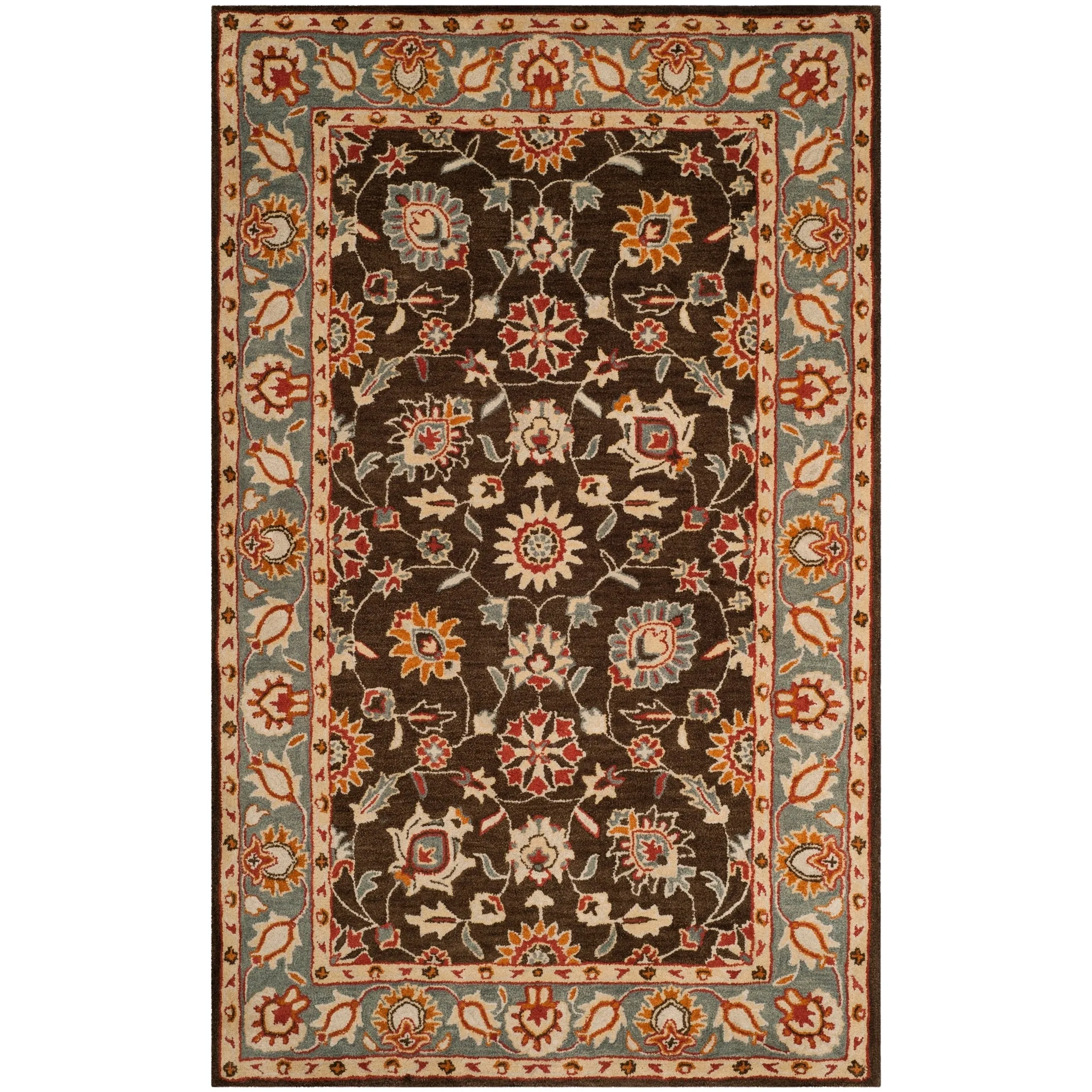 SAFAVIEH Handmade Heritage Amazonia Traditional Oriental Wool Rug