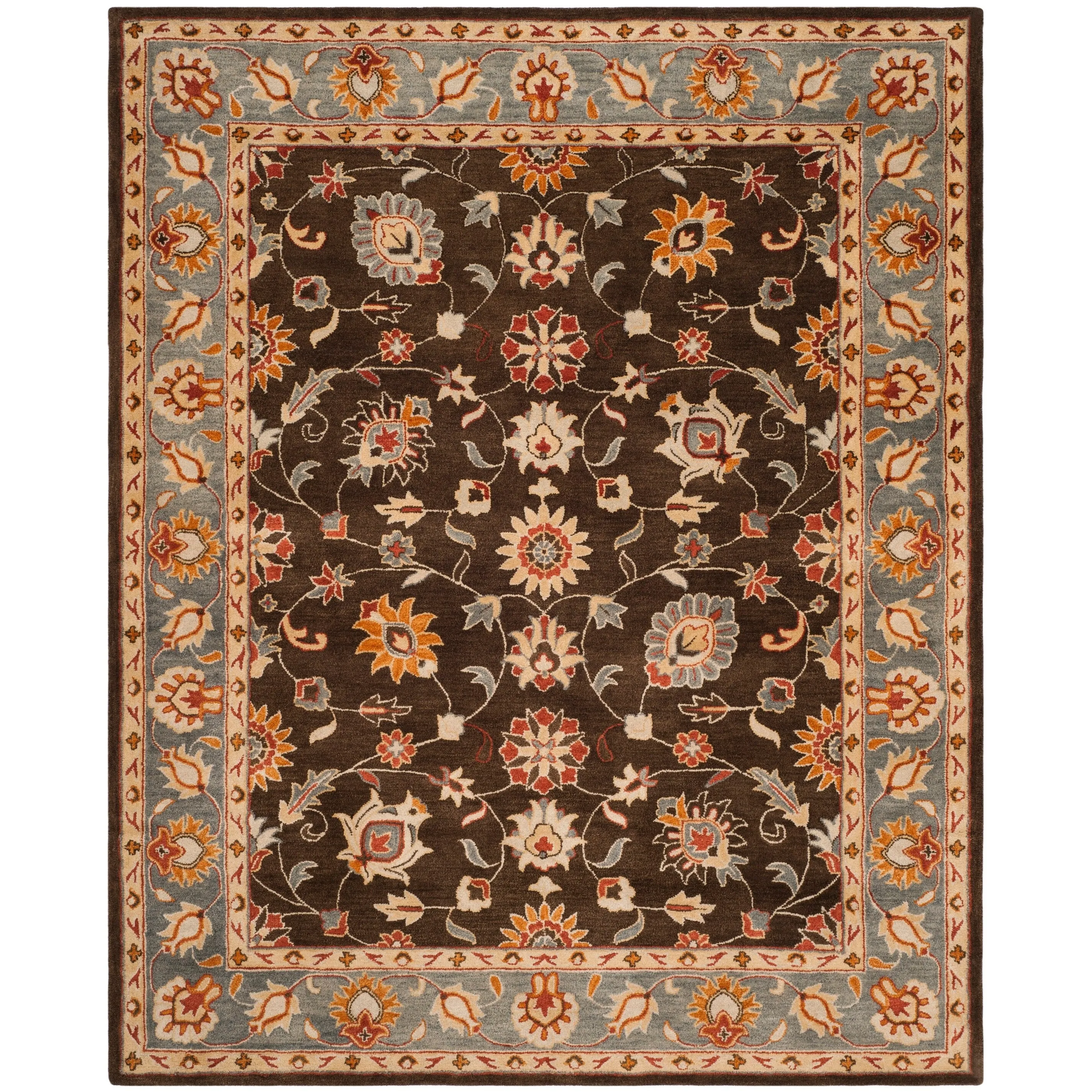 SAFAVIEH Handmade Heritage Amazonia Traditional Oriental Wool Rug