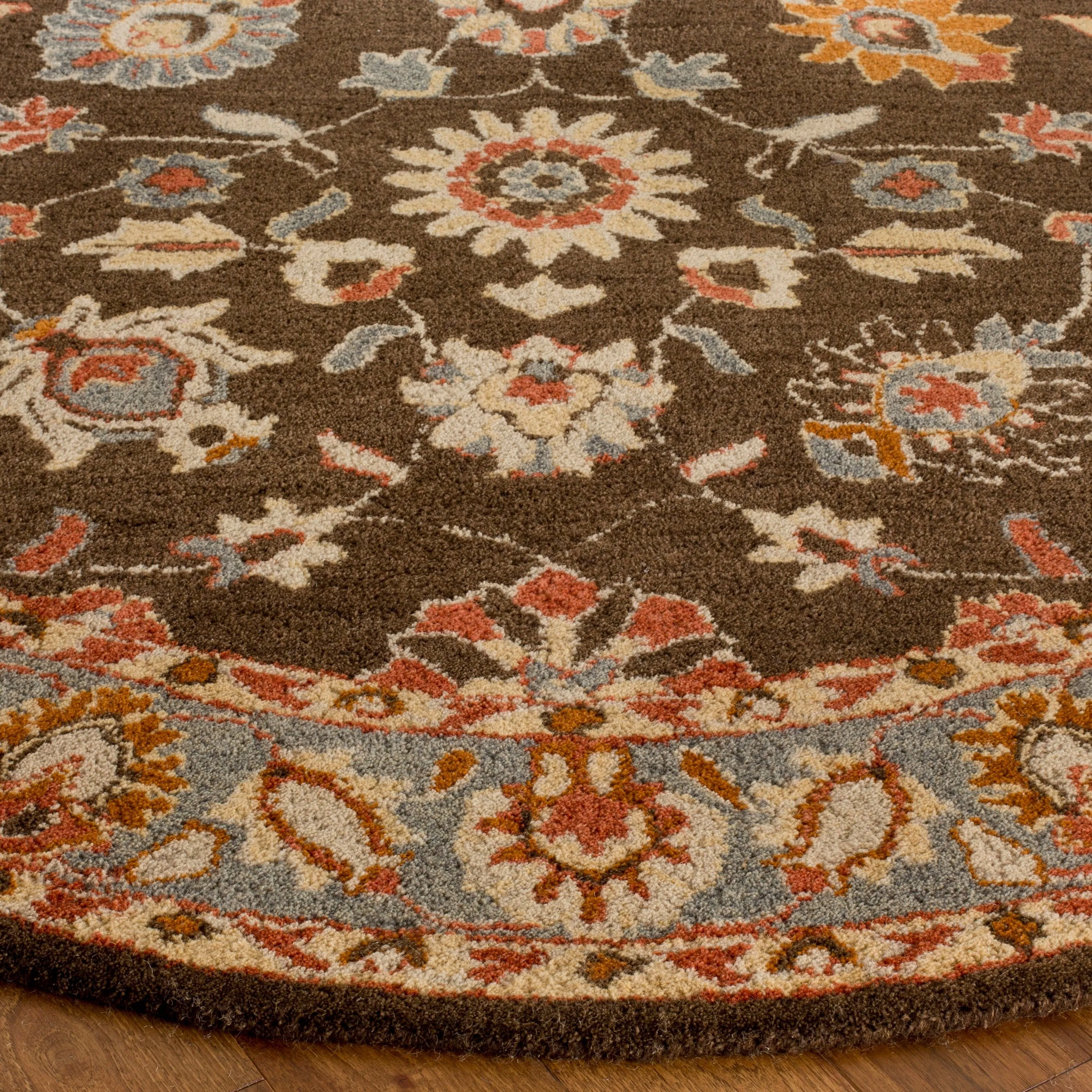 SAFAVIEH Handmade Heritage Amazonia Traditional Oriental Wool Rug
