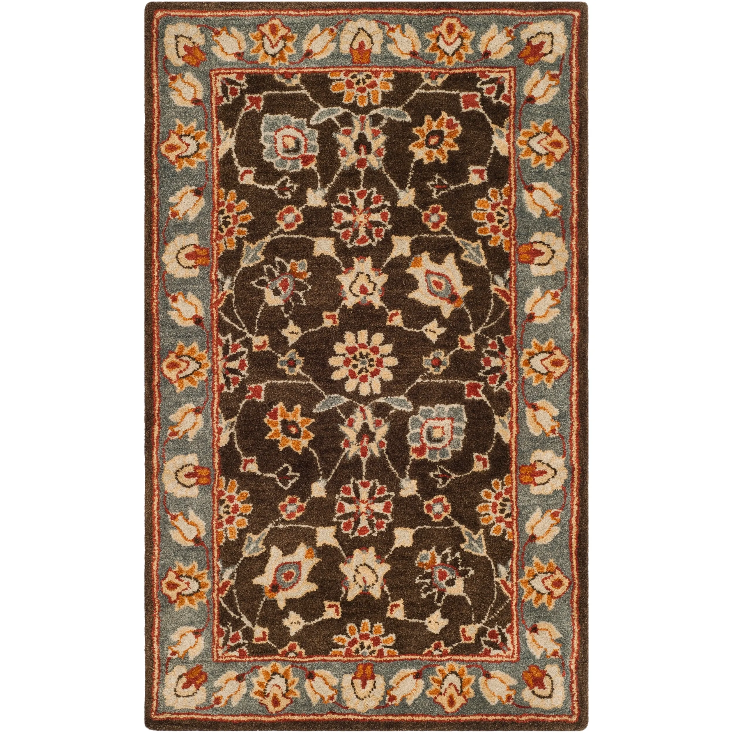 SAFAVIEH Handmade Heritage Amazonia Traditional Oriental Wool Rug