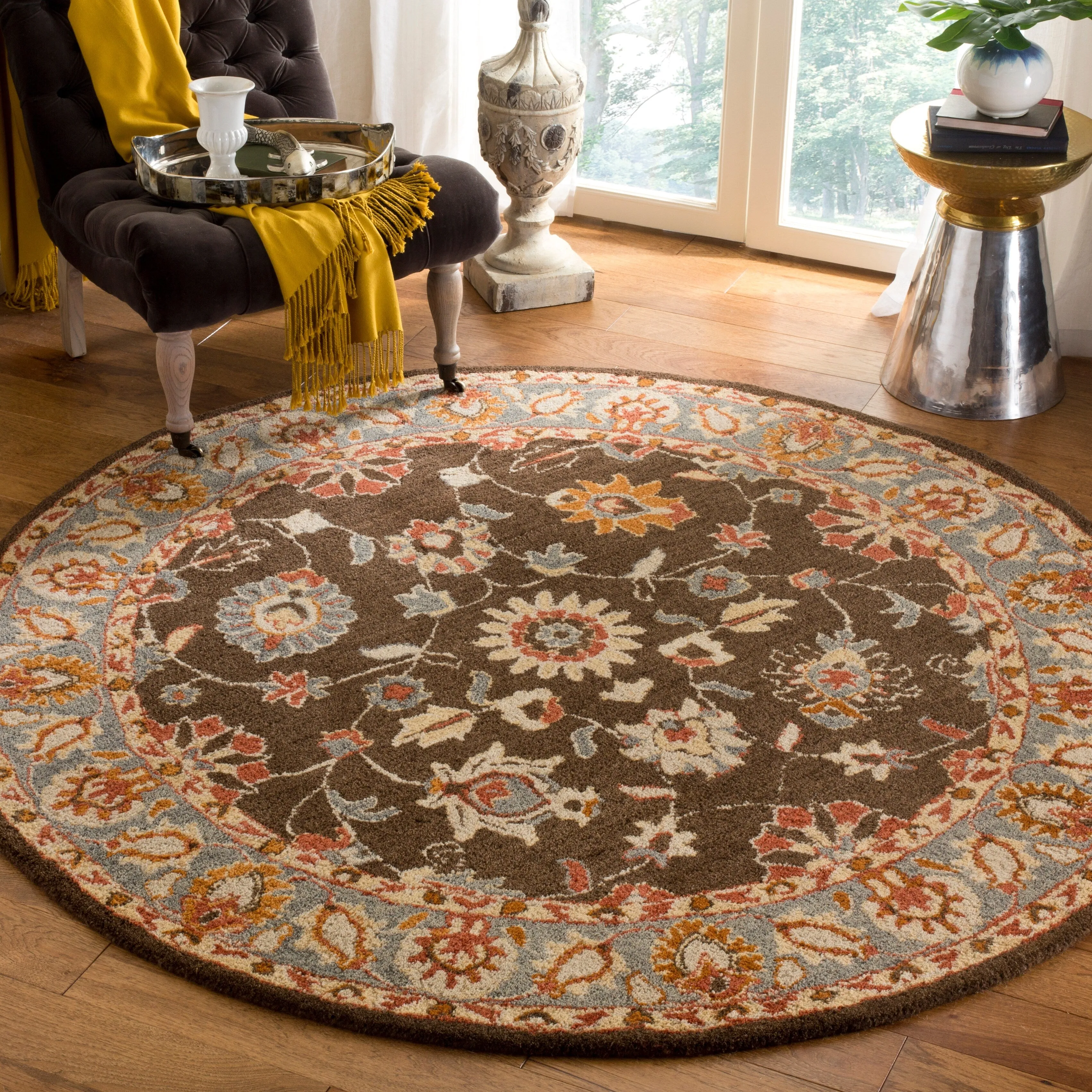 SAFAVIEH Handmade Heritage Amazonia Traditional Oriental Wool Rug