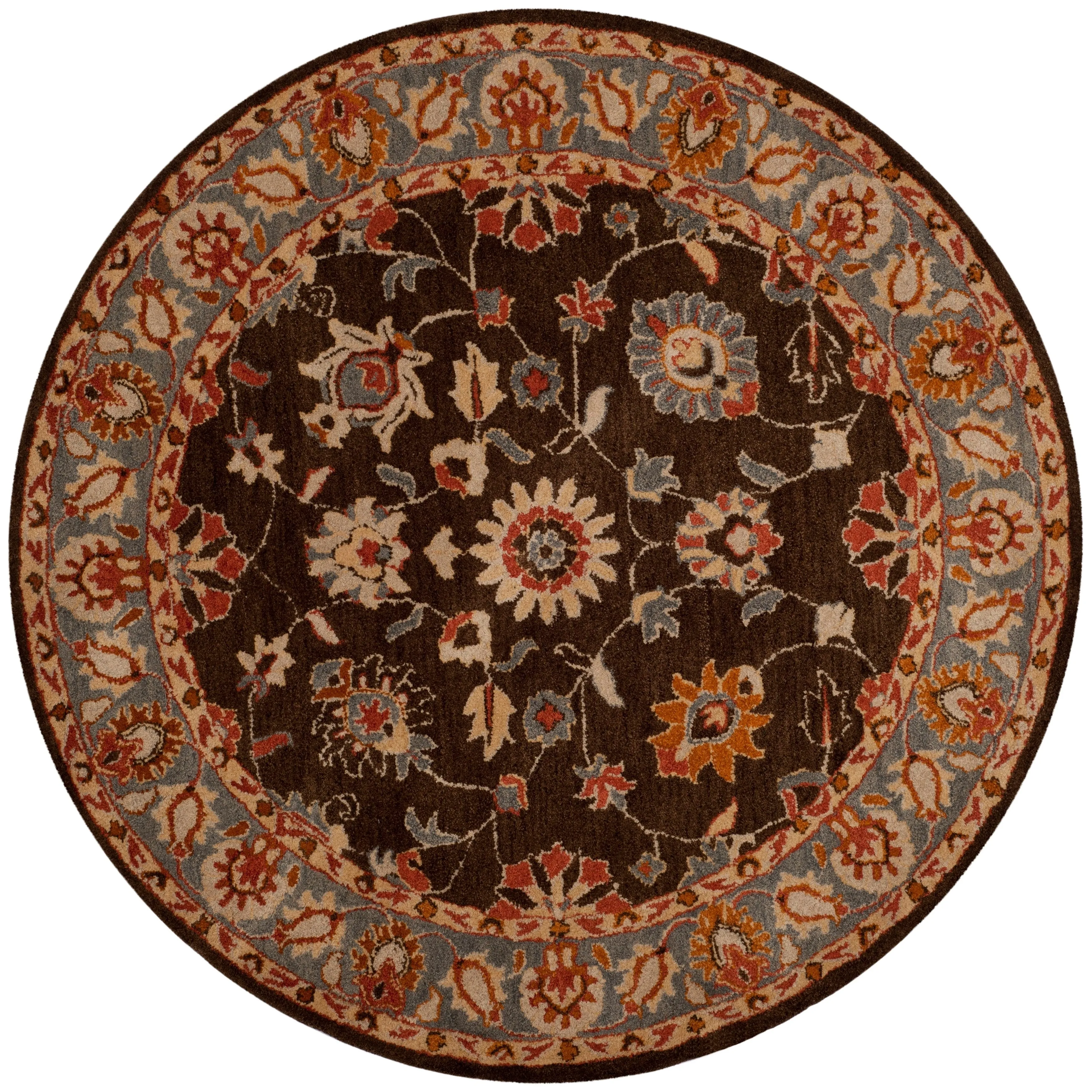 SAFAVIEH Handmade Heritage Amazonia Traditional Oriental Wool Rug