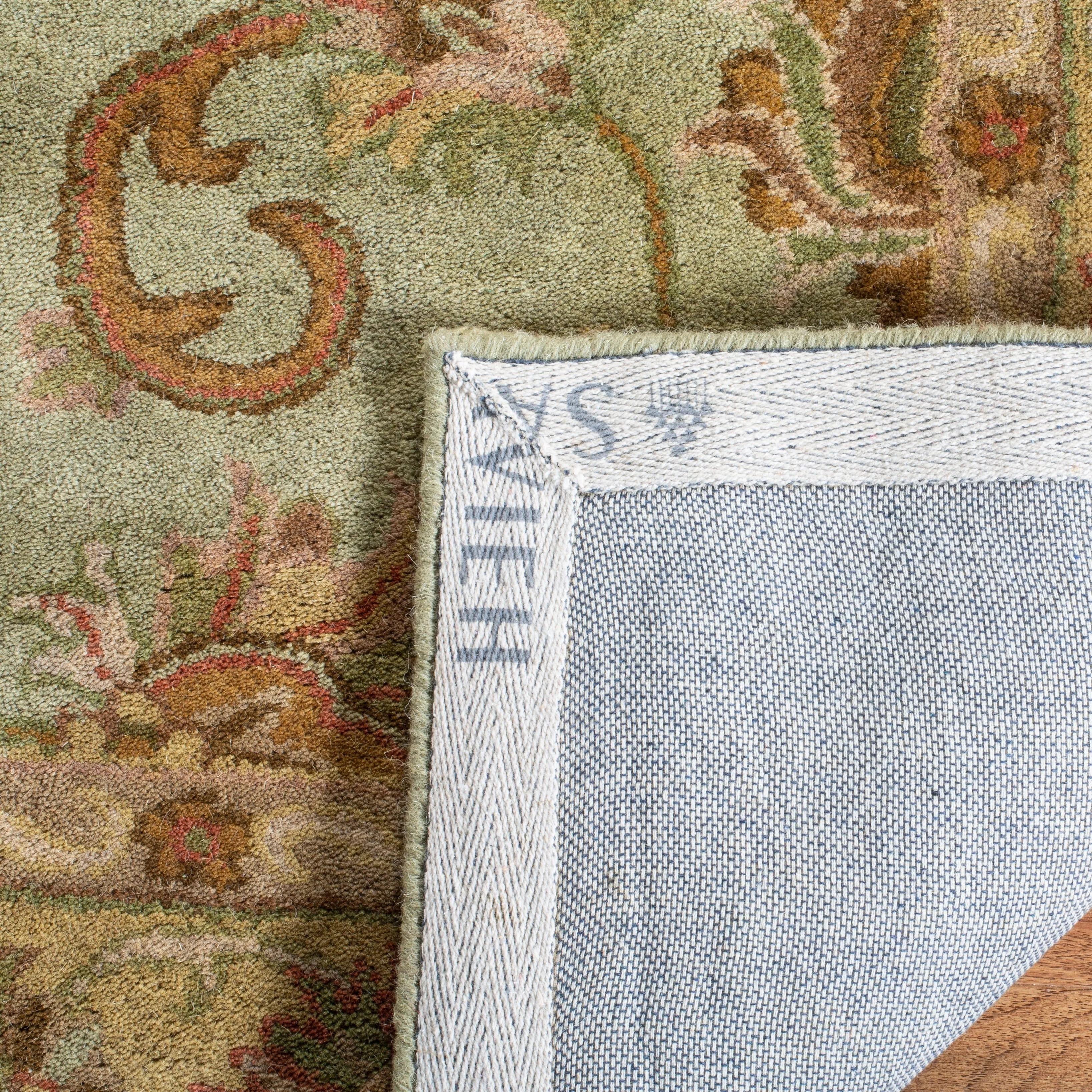 SAFAVIEH. Handmade Heritage Byzantium Traditional Oriental Wool Rug