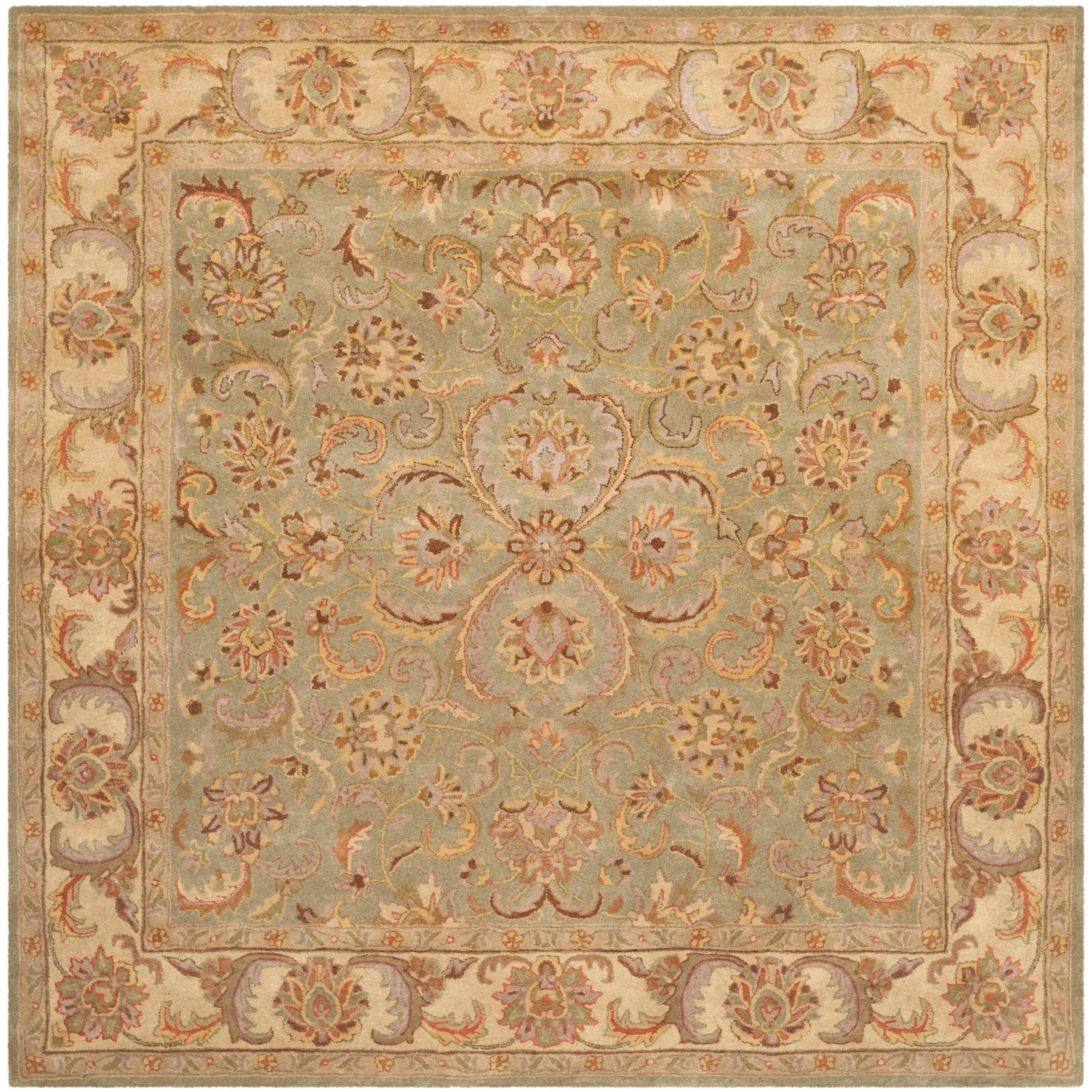 SAFAVIEH. Handmade Heritage Byzantium Traditional Oriental Wool Rug