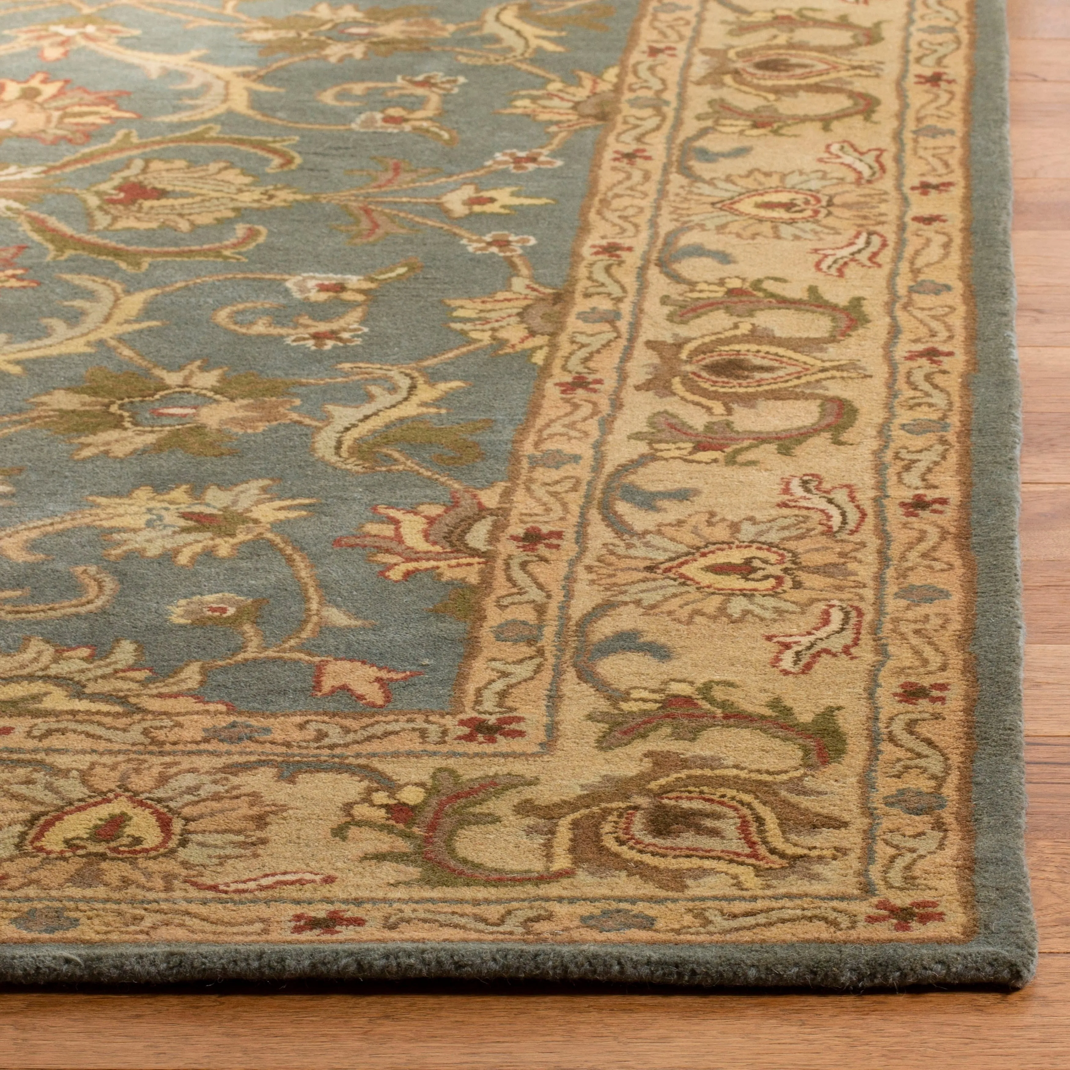 SAFAVIEH. Handmade Heritage Byzantium Traditional Oriental Wool Rug