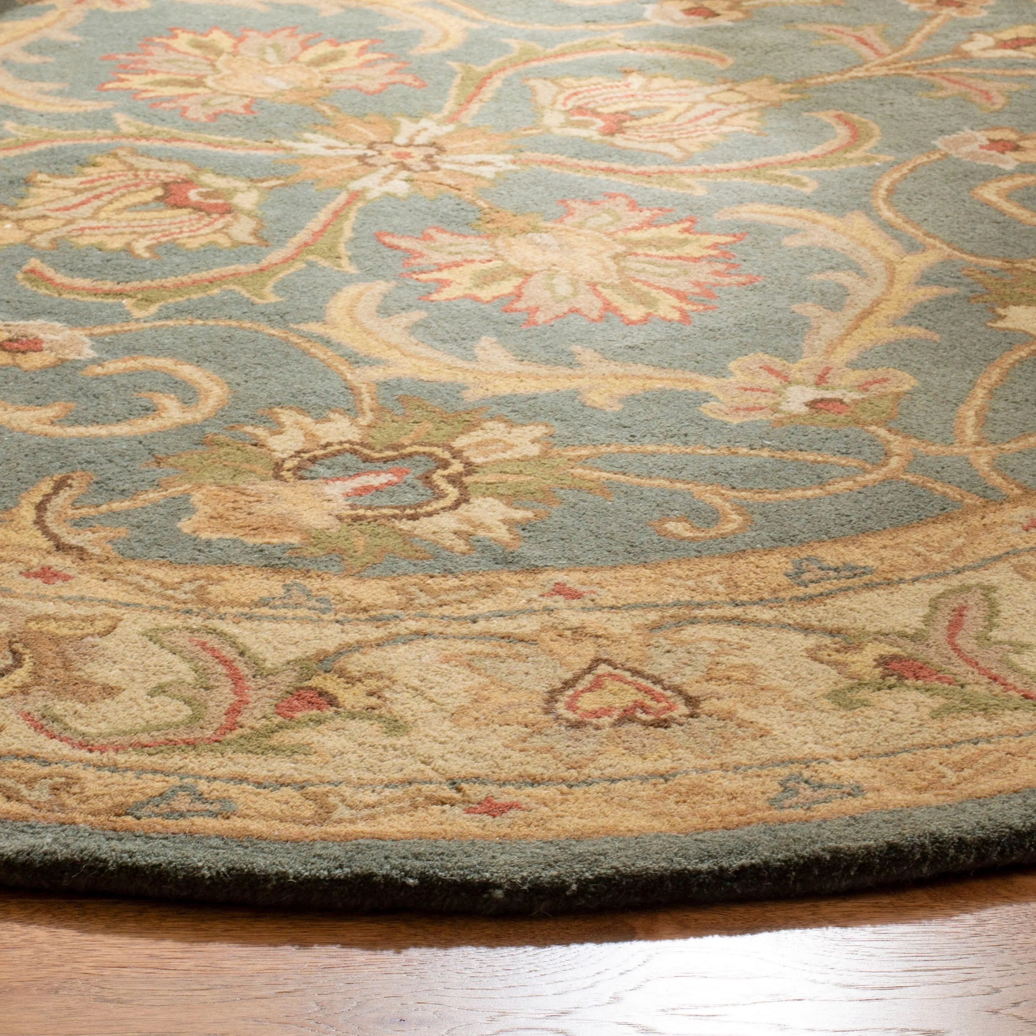 SAFAVIEH. Handmade Heritage Byzantium Traditional Oriental Wool Rug